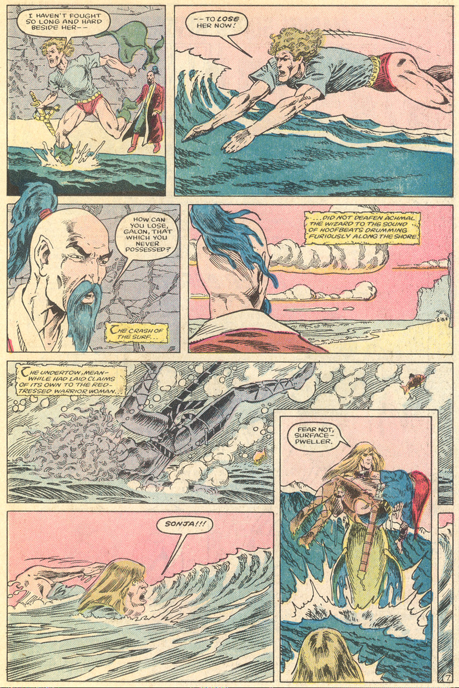 Read online Red Sonja (3rd Series) comic -  Issue #5 - 8