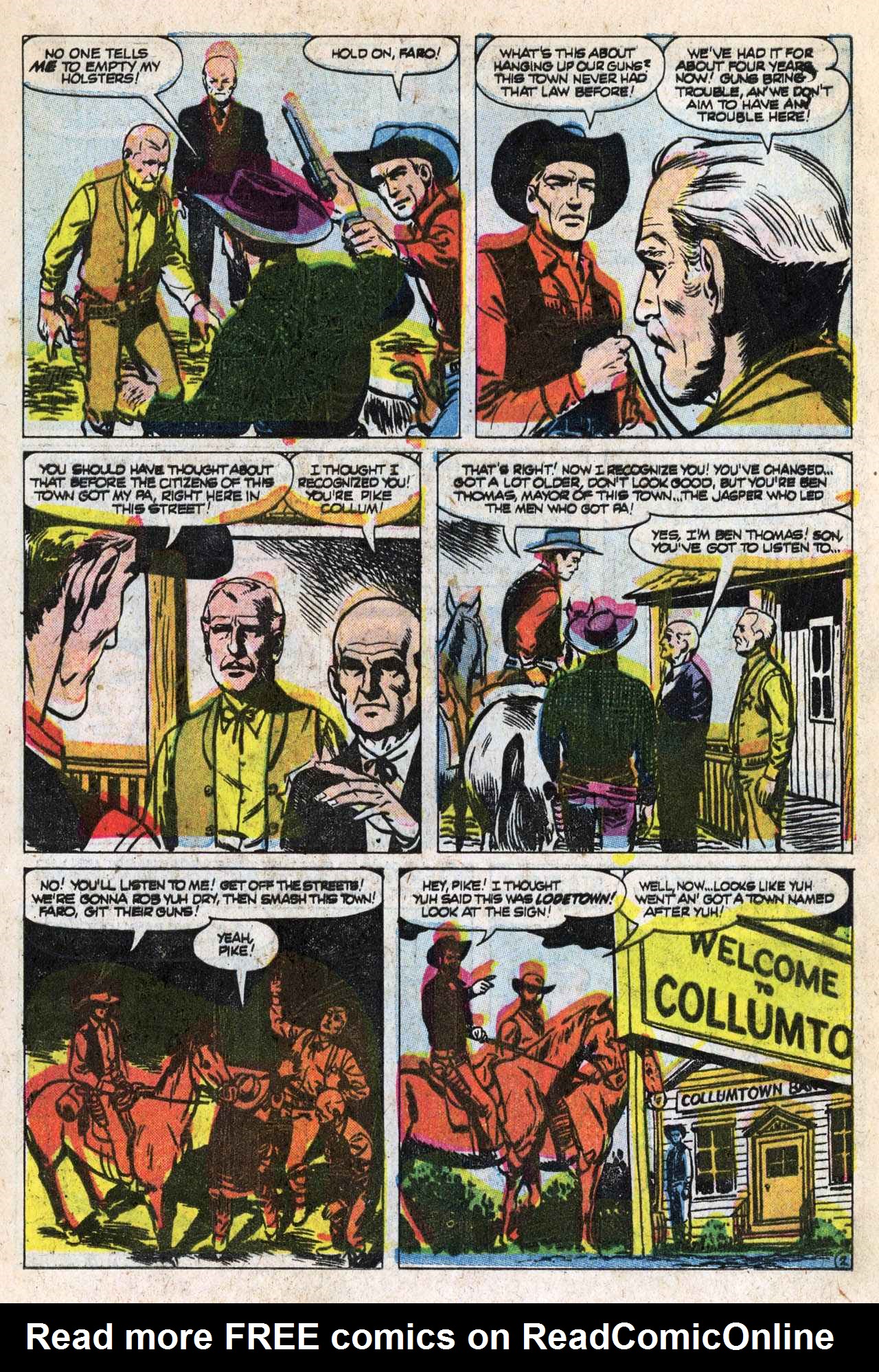 Read online Quick-Trigger Western comic -  Issue #19 - 17