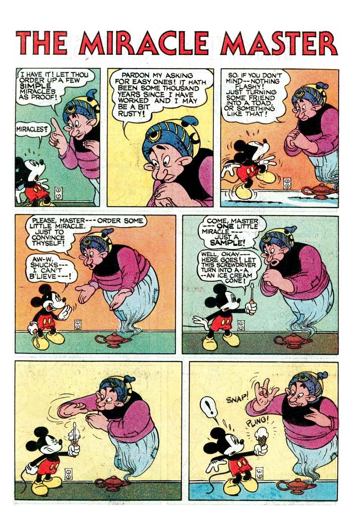 Read online Walt Disney's Mickey Mouse comic -  Issue #244 - 19