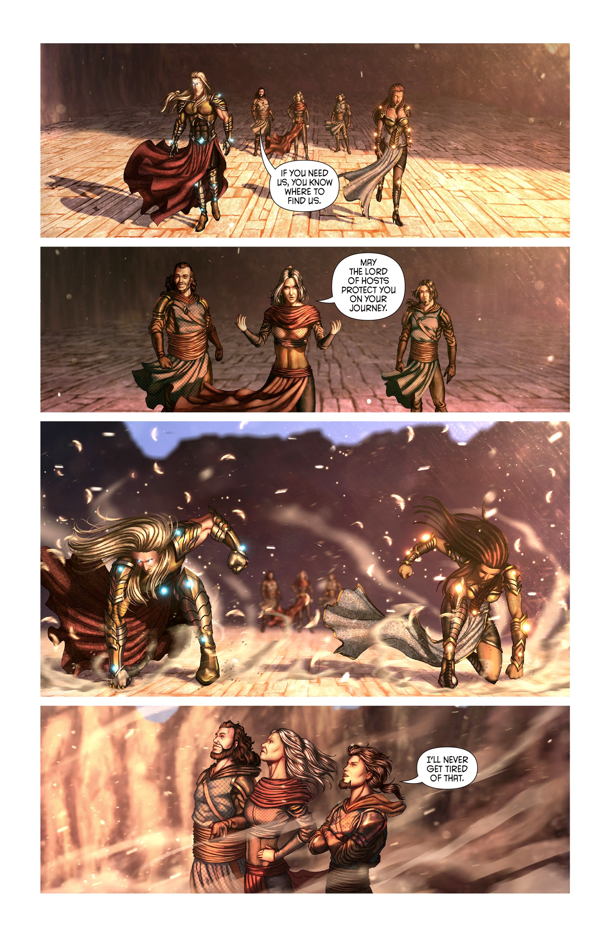 Read online Knights of the Golden Sun comic -  Issue #6 - 12