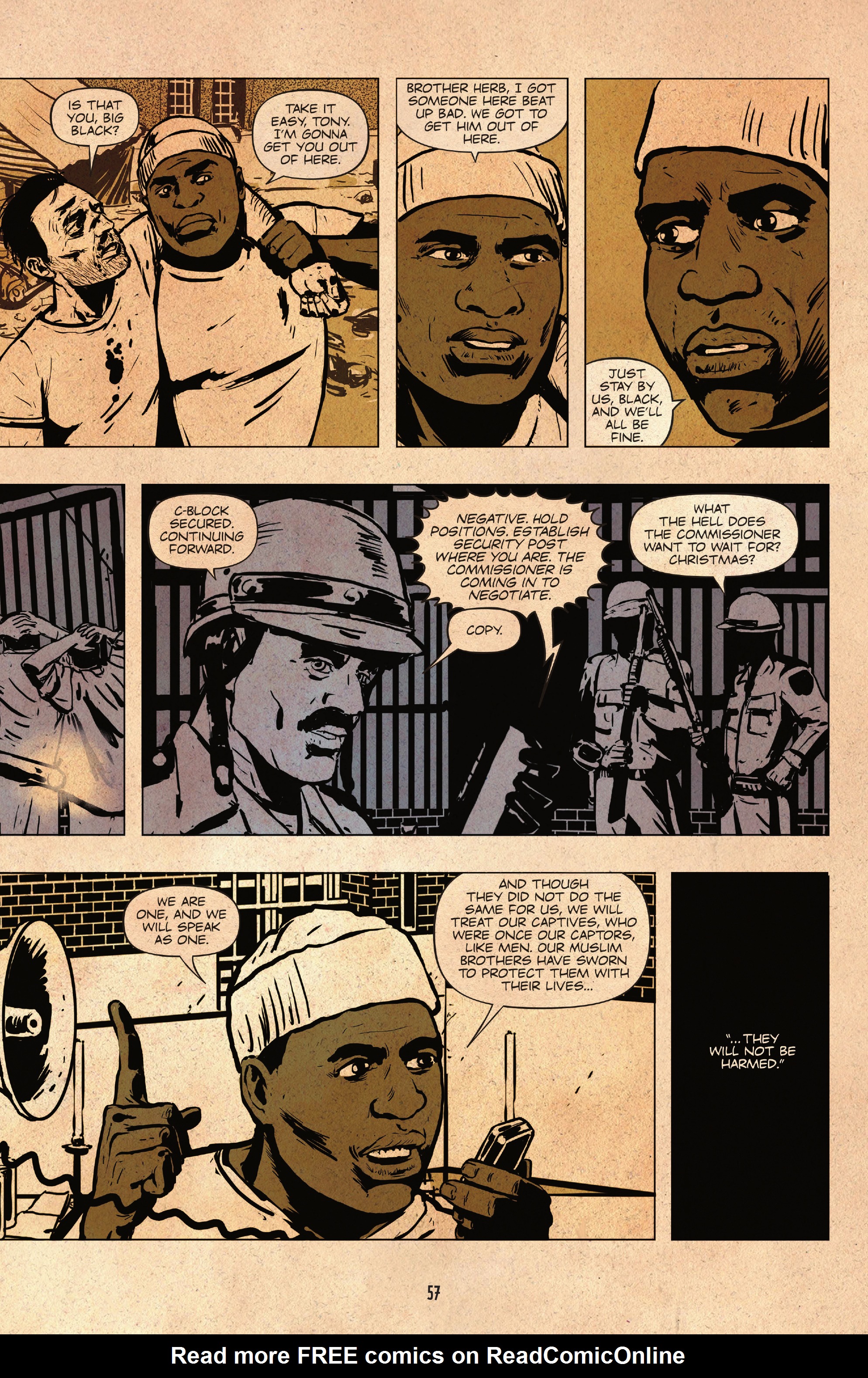 Read online Big Black: Stand At Attica comic -  Issue # TPB (Part 1) - 56