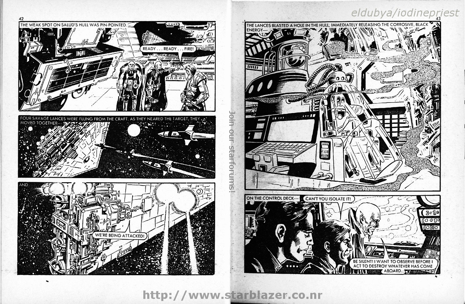 Read online Starblazer comic -  Issue #128 - 23