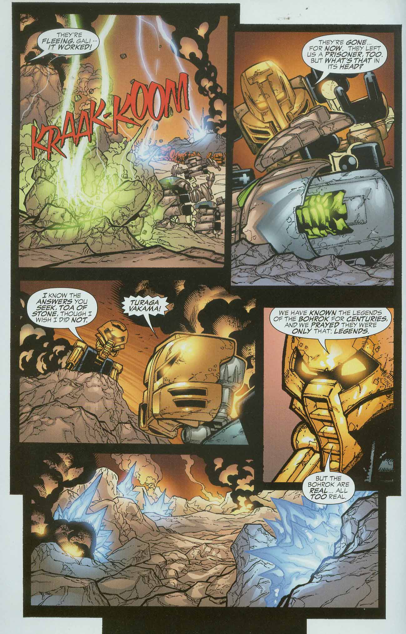 Read online Bionicle comic -  Issue #4 - 12