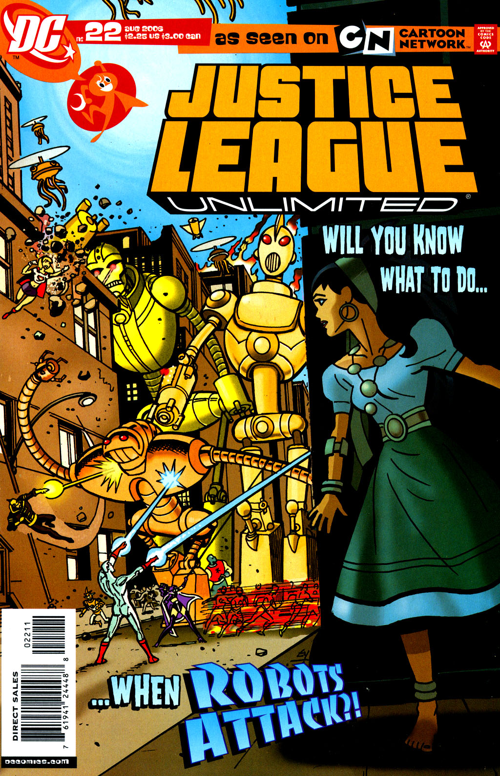 Read online Justice League Unlimited comic -  Issue #22 - 1