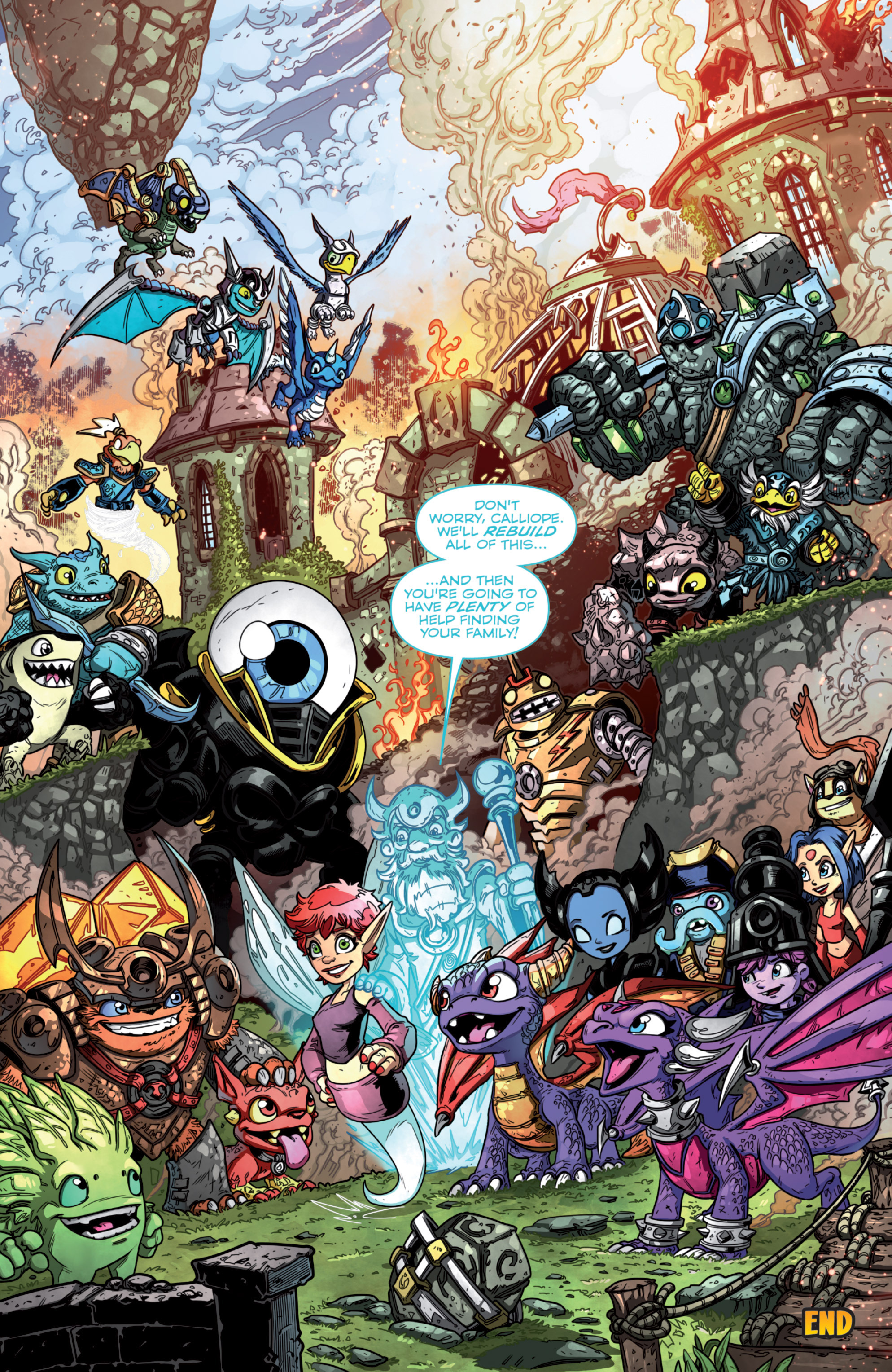 Read online Skylanders comic -  Issue #9 - 18