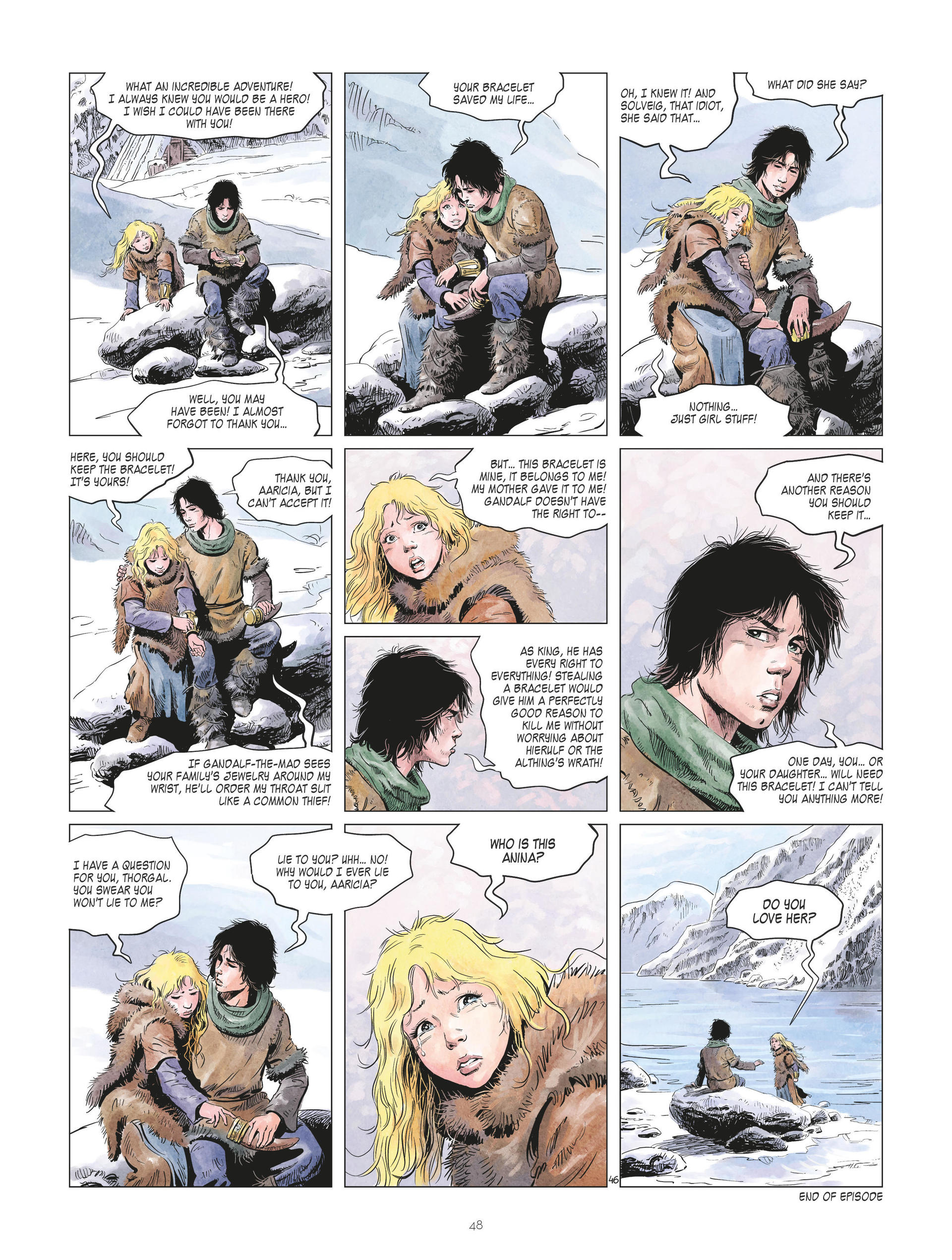 Read online The World of Thorgal: The Young Years comic -  Issue #2 - 48