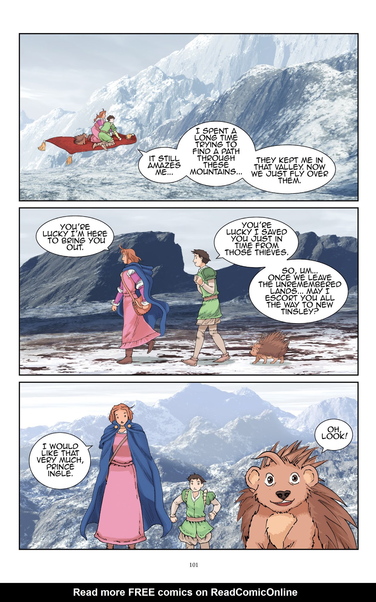 Read online Courageous Princess comic -  Issue # TPB 2 (Part 1) - 99