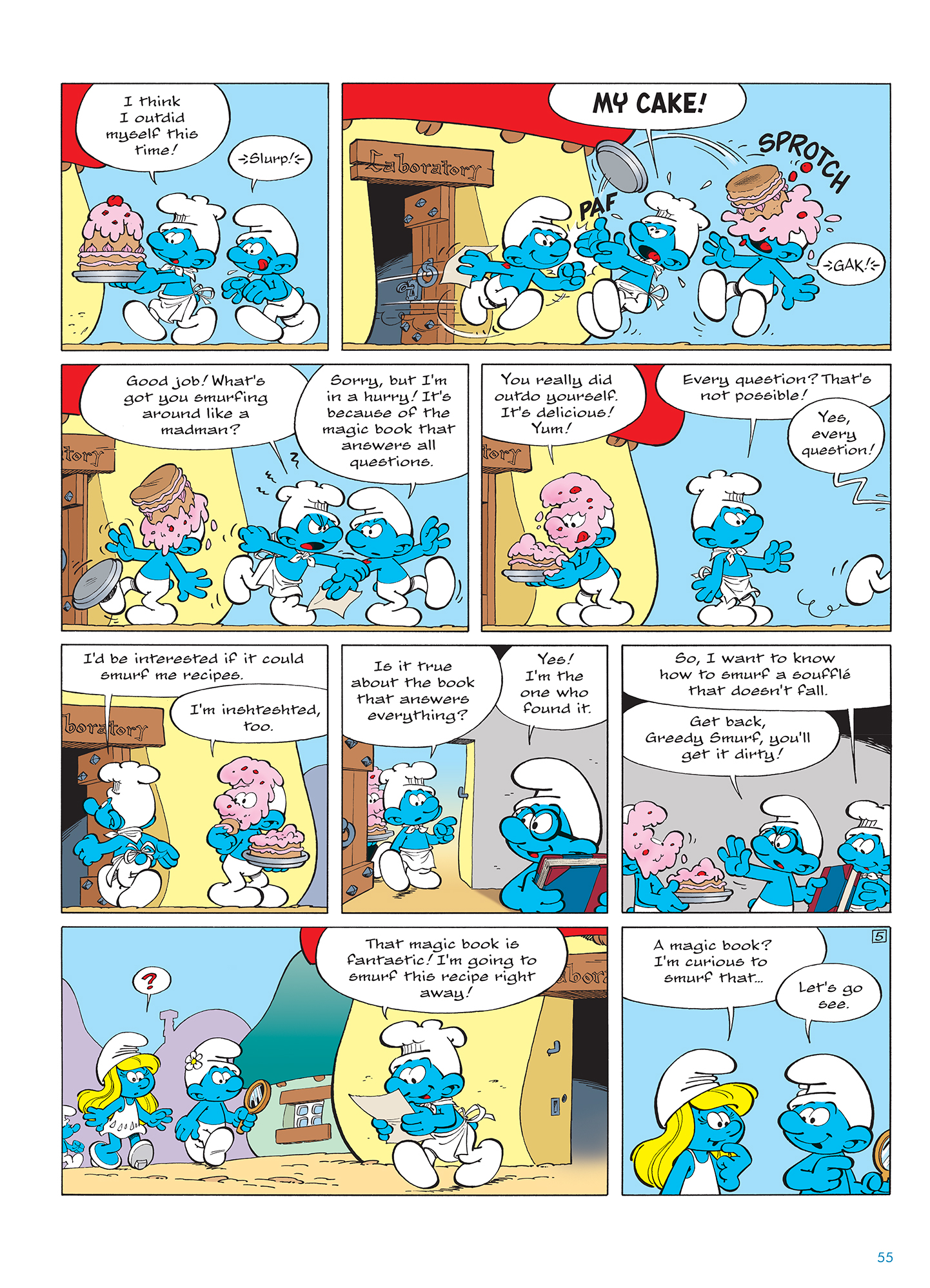 Read online The Smurfs Tales comic -  Issue # TPB 2 (Part 1) - 57
