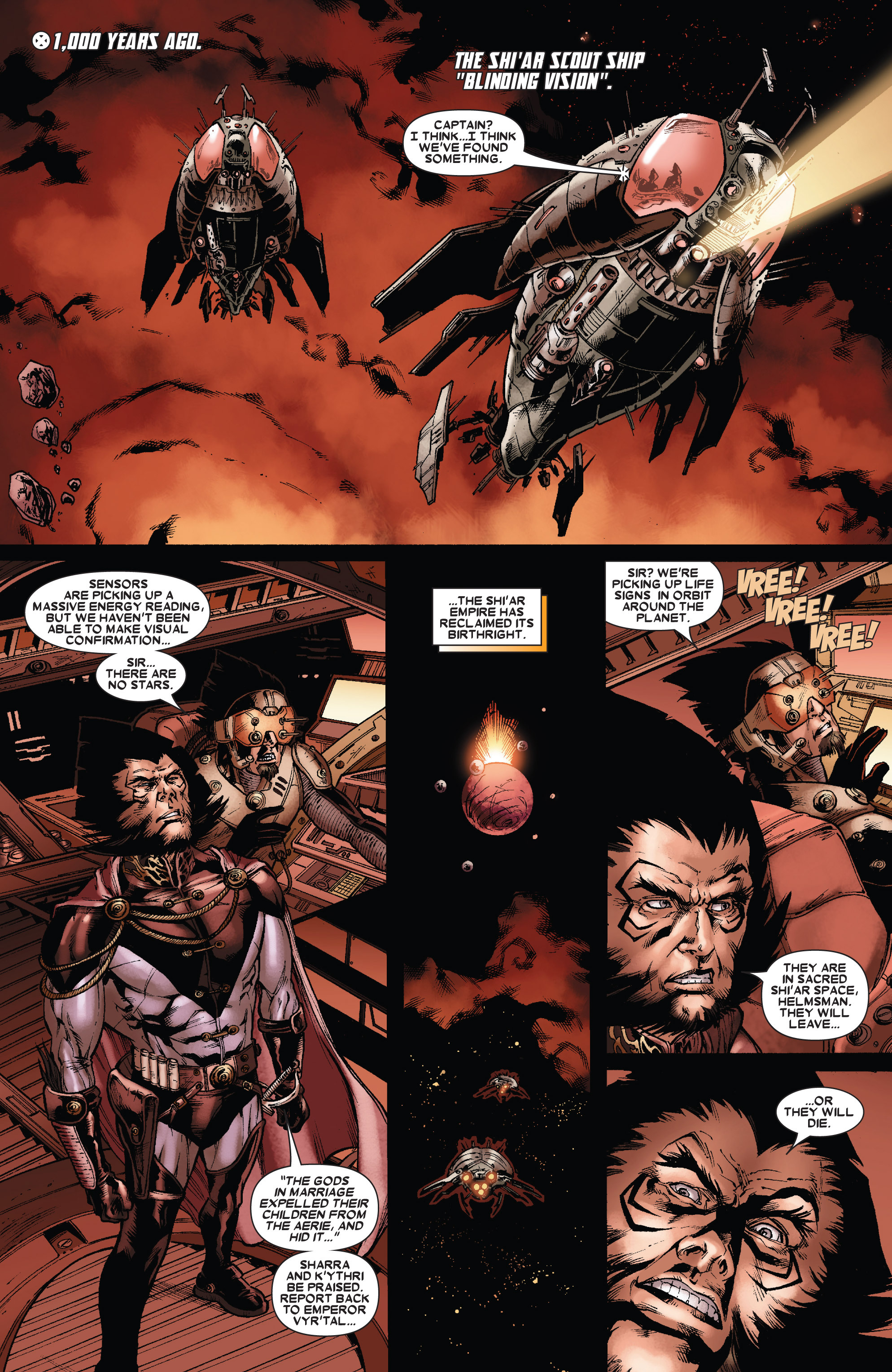 Read online X-Men: Emperor Vulcan comic -  Issue #2 - 3