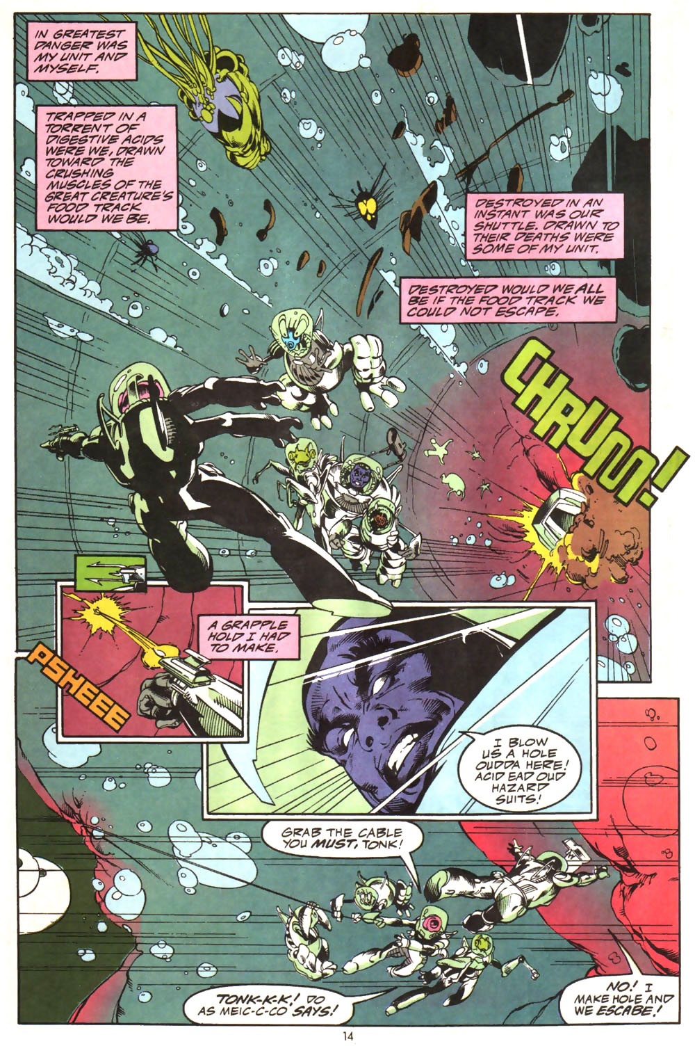 Read online Alien Legion (1987) comic -  Issue #13 - 17