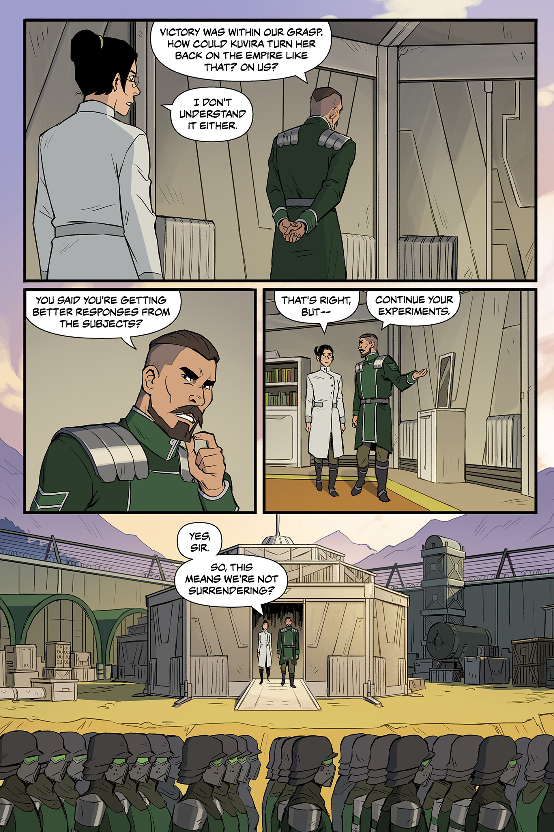 Read online The Legend of Korra: Ruins of the Empire Omnibus comic -  Issue # TPB (Part 1) - 9