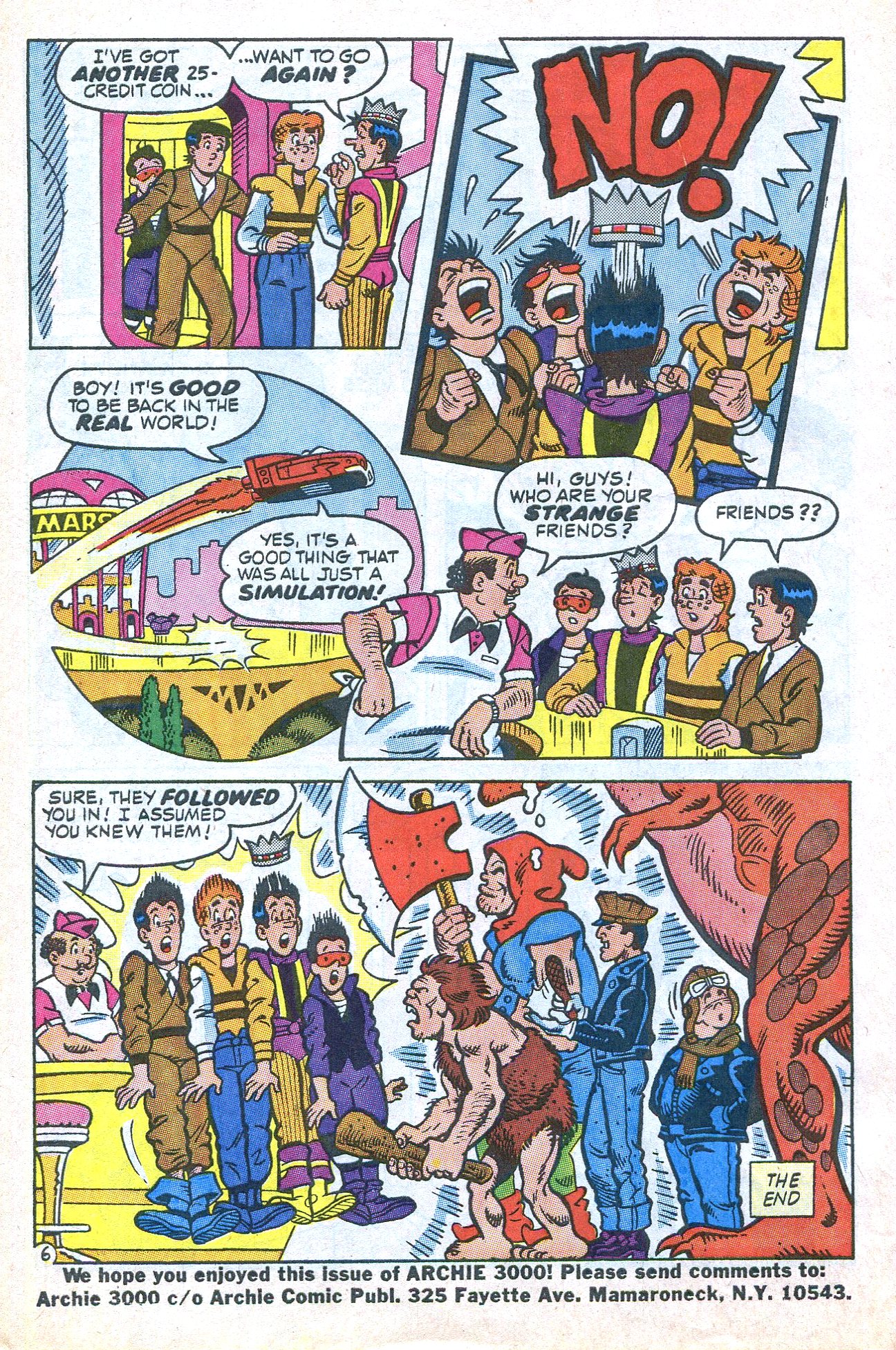 Read online Archie 3000! (1989) comic -  Issue #2 - 32