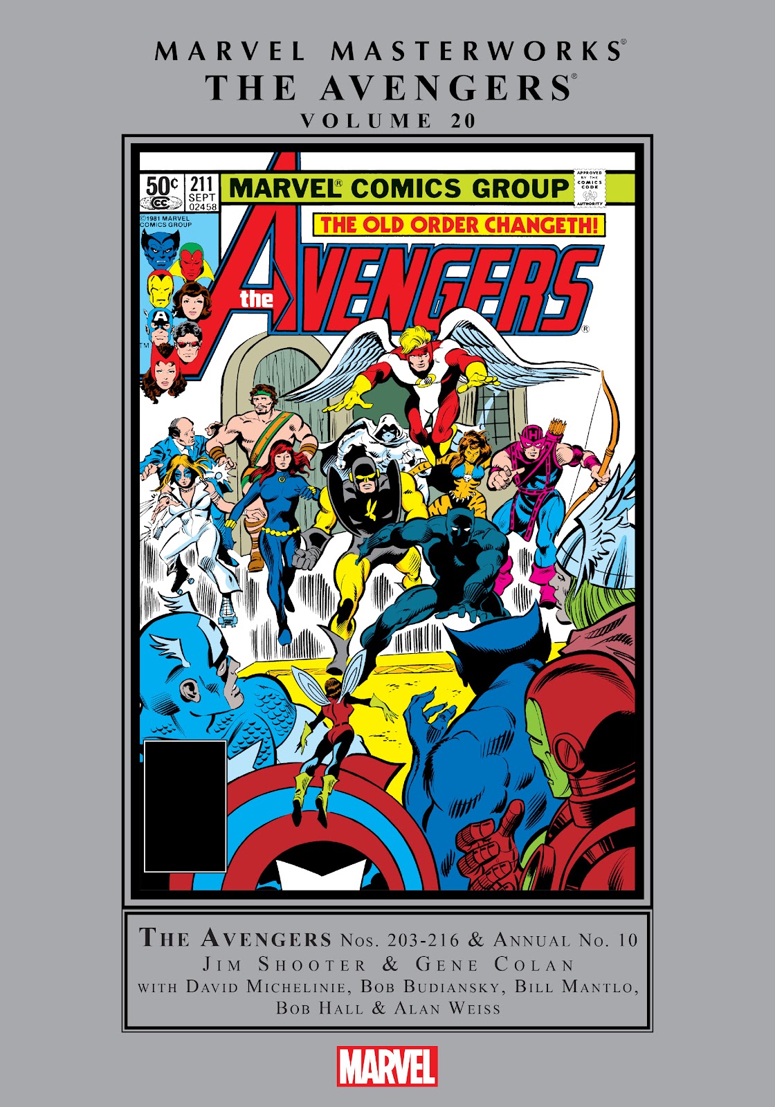 Marvel Masterworks: The Avengers issue TPB 20 (Part 1) - Page 1