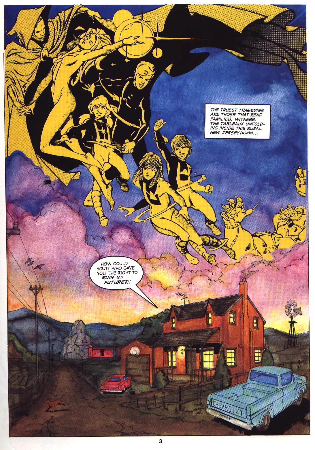 Read online Marvel Graphic Novel: Cloak and Dagger and Power Pack: Shelter From The Storm comic -  Issue # TPB - 4