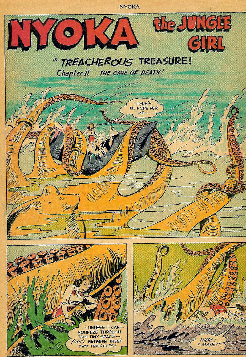 Read online Nyoka the Jungle Girl (1945) comic -  Issue #71 - 17