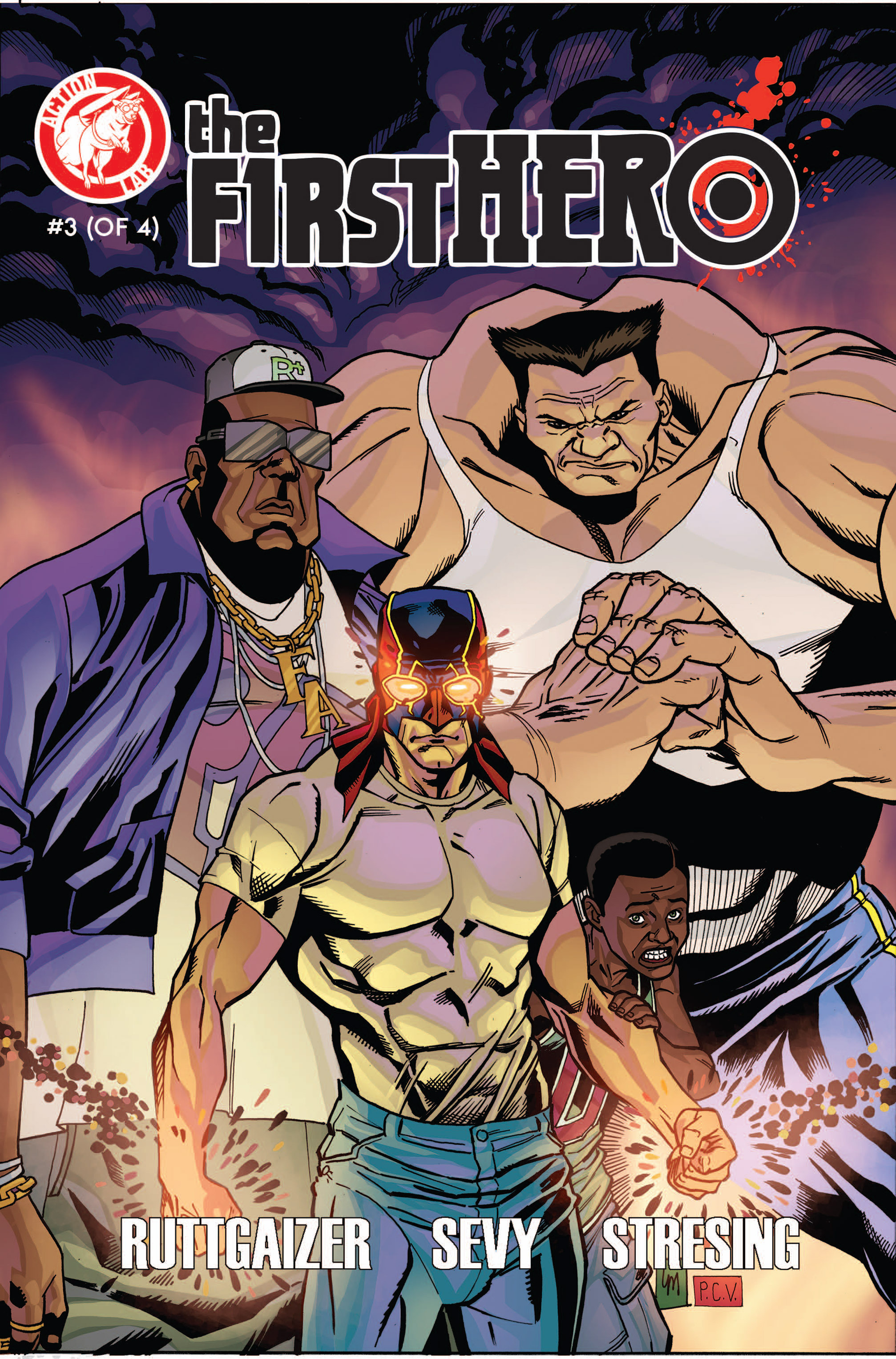 Read online The F1rst Hero comic -  Issue #3 - 1