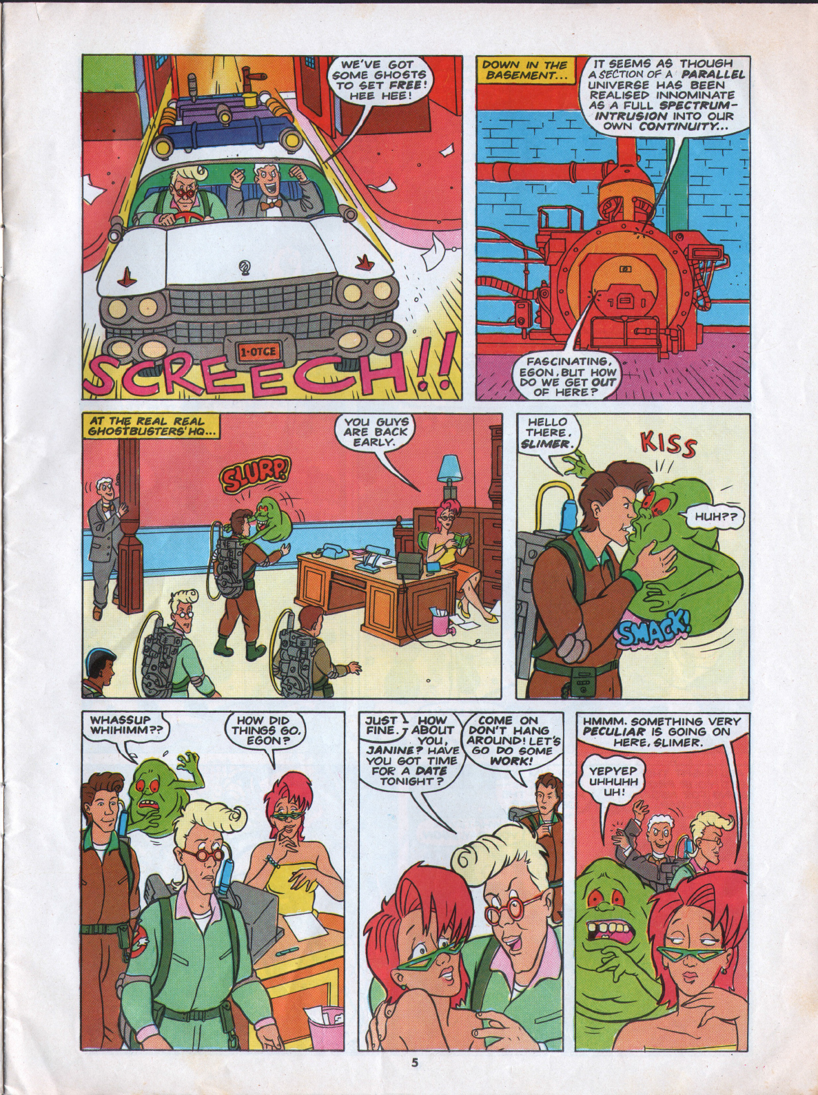 Read online The Real Ghostbusters comic -  Issue #37 - 5