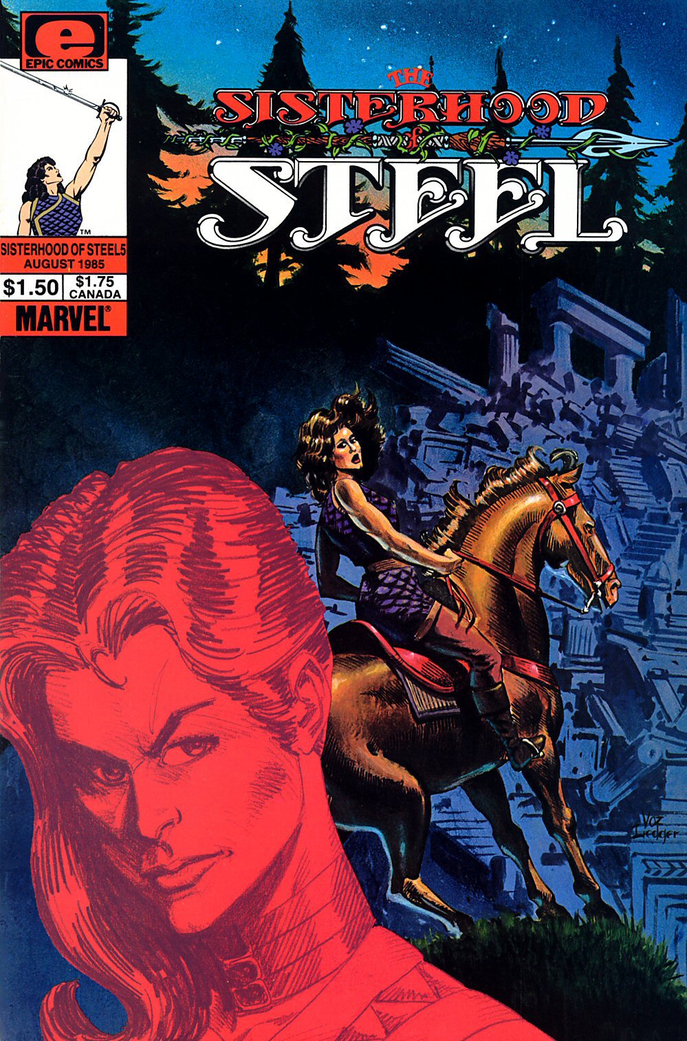 Read online Sisterhood of Steel comic -  Issue #5 - 1