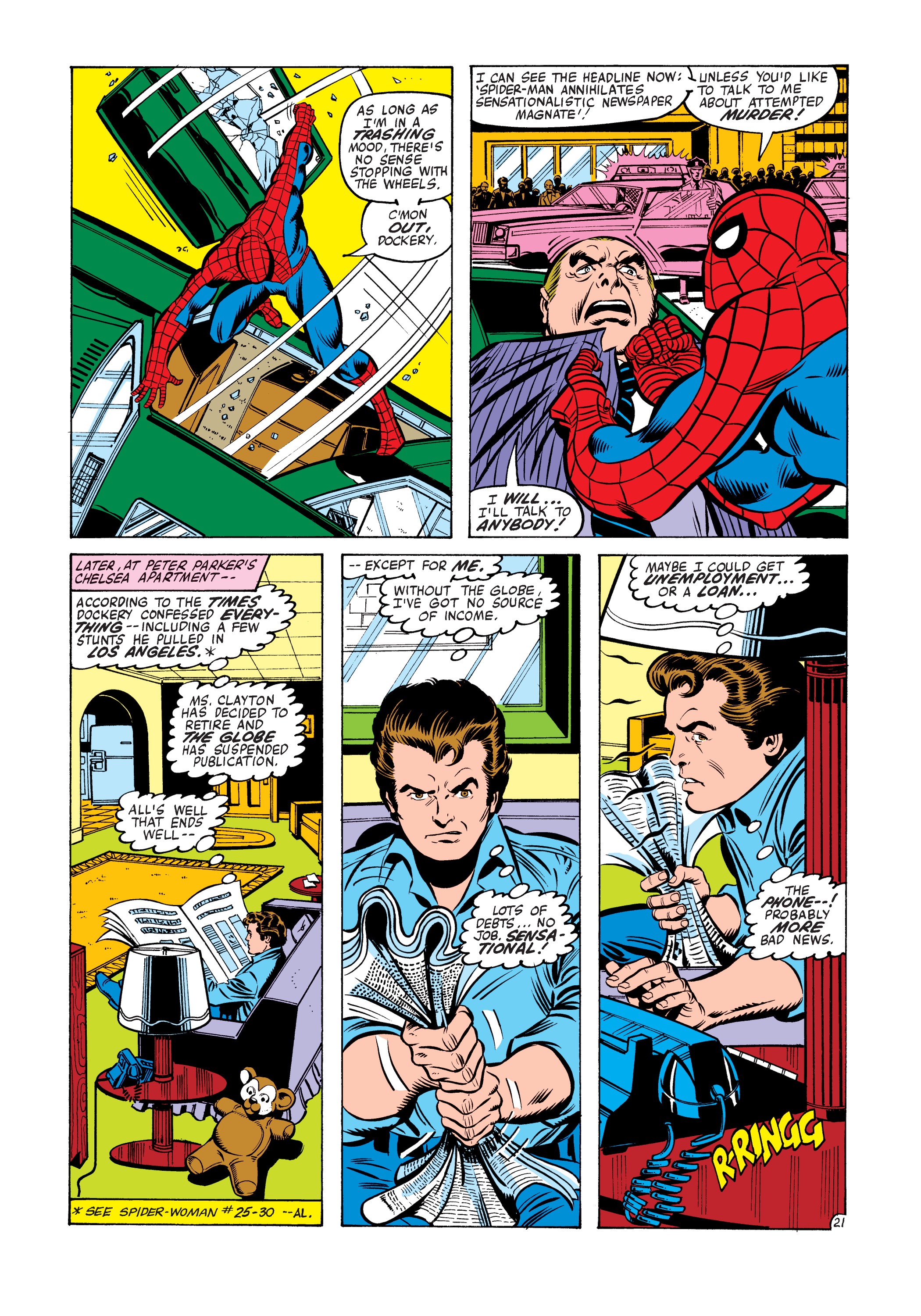 Read online Marvel Masterworks: The Amazing Spider-Man comic -  Issue # TPB 20 (Part 2) - 94