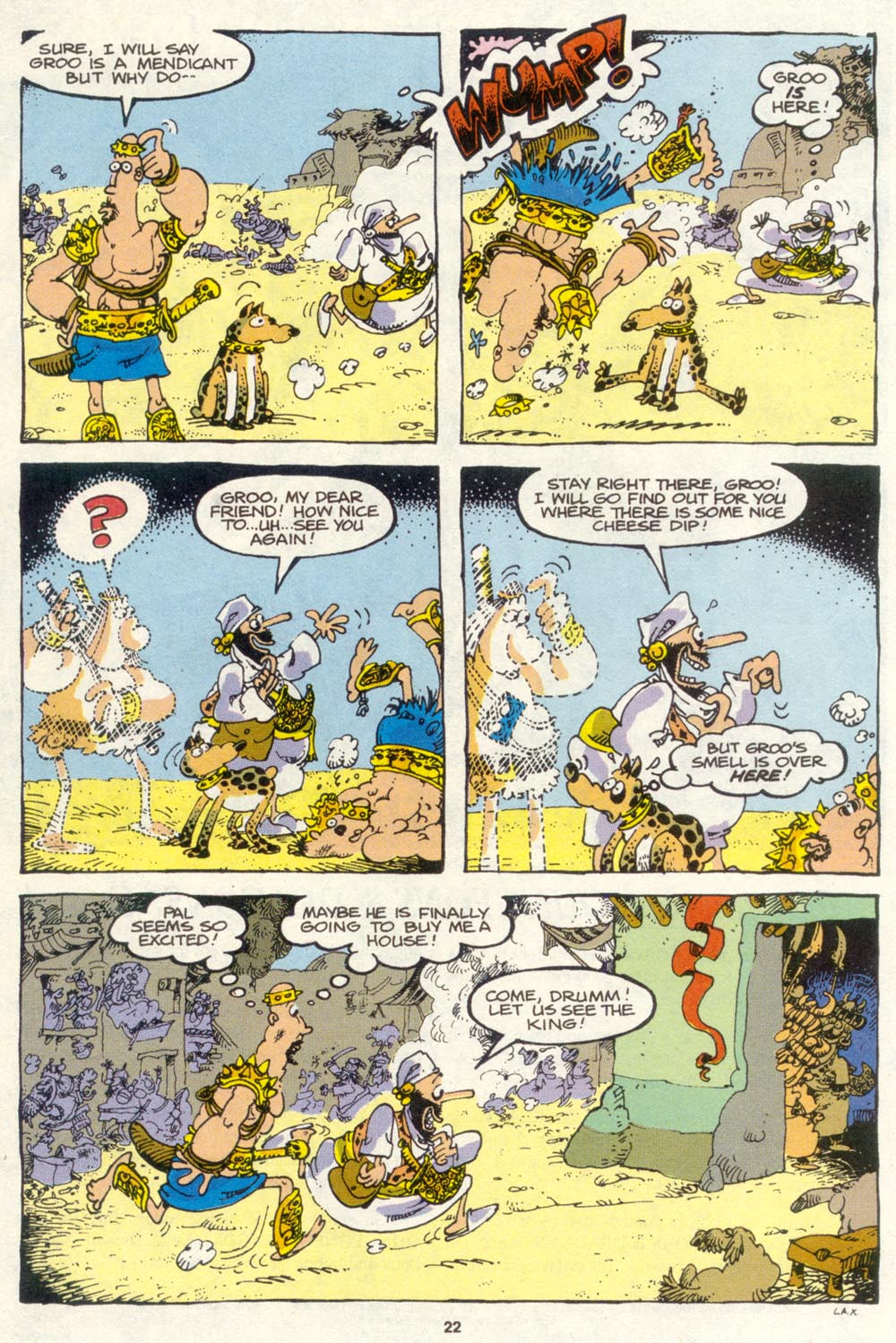 Read online Sergio Aragonés Groo the Wanderer comic -  Issue #85 - 16