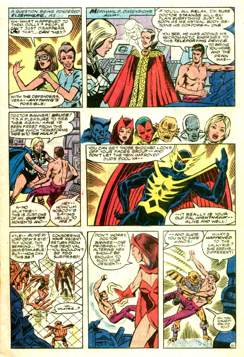 Read online The Defenders (1972) comic -  Issue #112 - 7