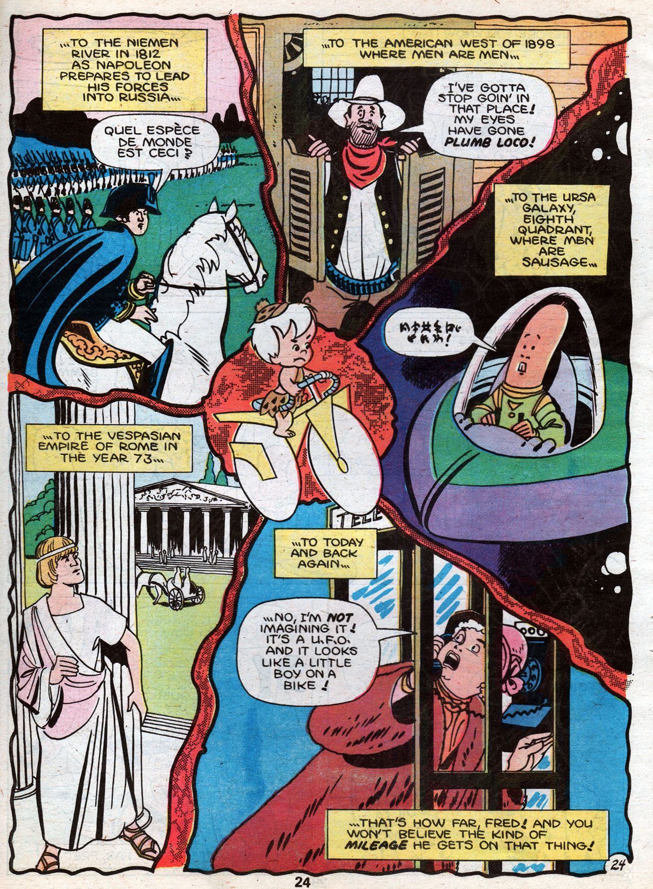 Read online Flintstones Visits Laff-A-Lympics comic -  Issue # Full - 26