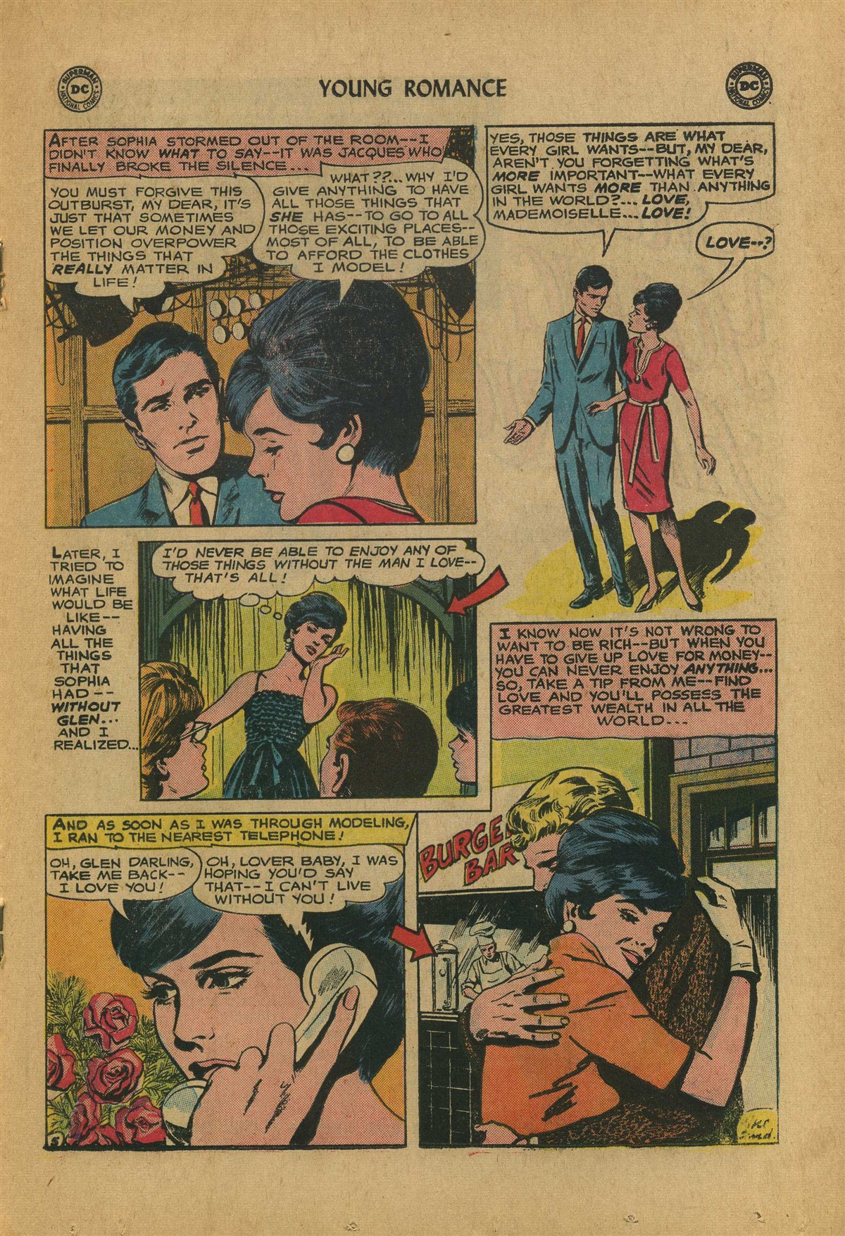 Read online Young Romance comic -  Issue #138 - 19
