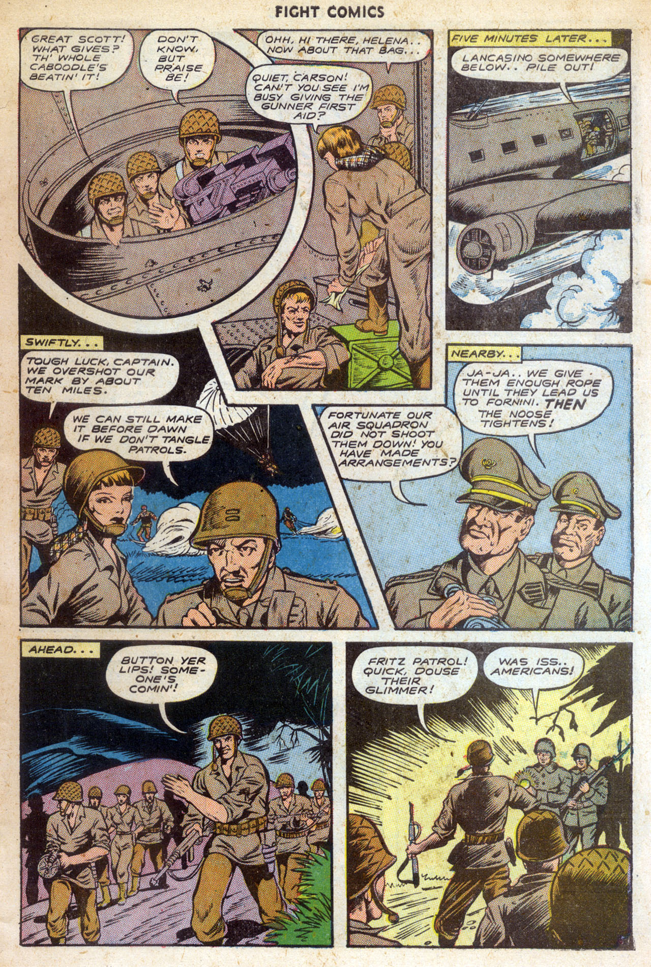 Read online Fight Comics comic -  Issue #34 - 7