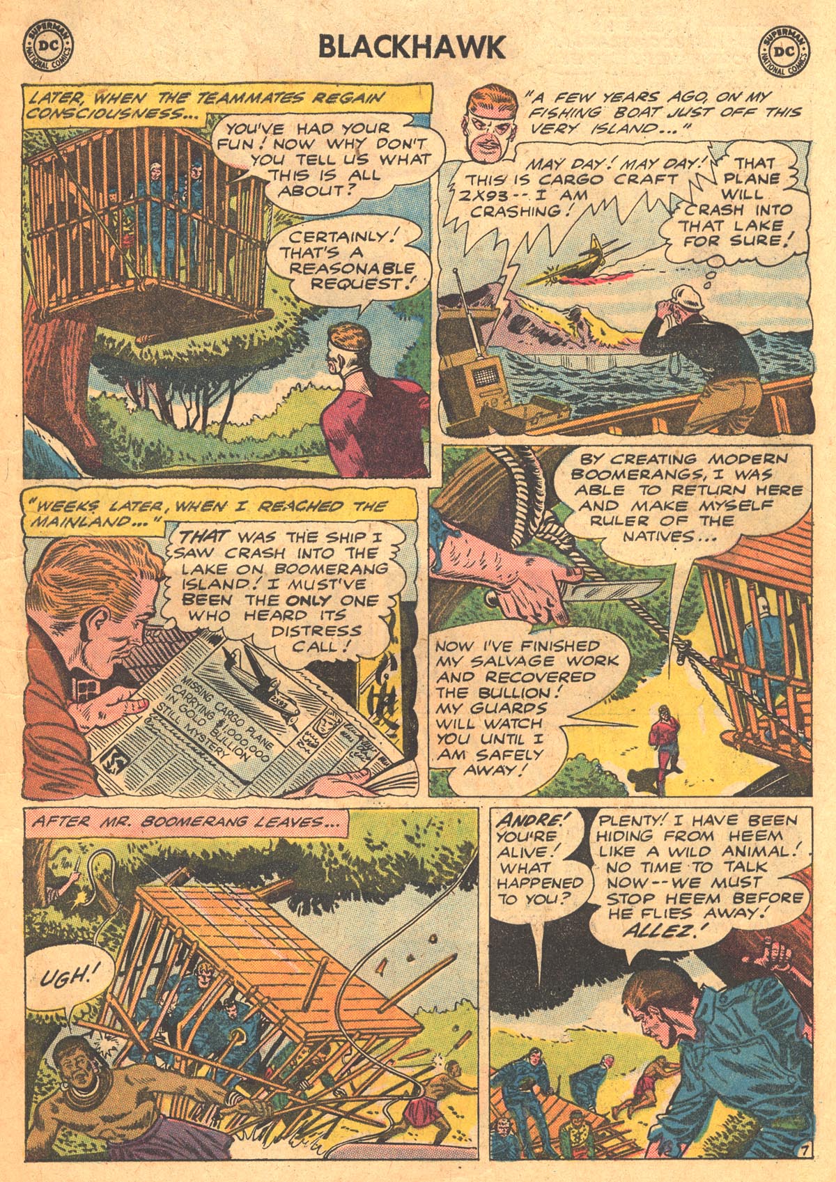 Read online Blackhawk (1957) comic -  Issue #153 - 10