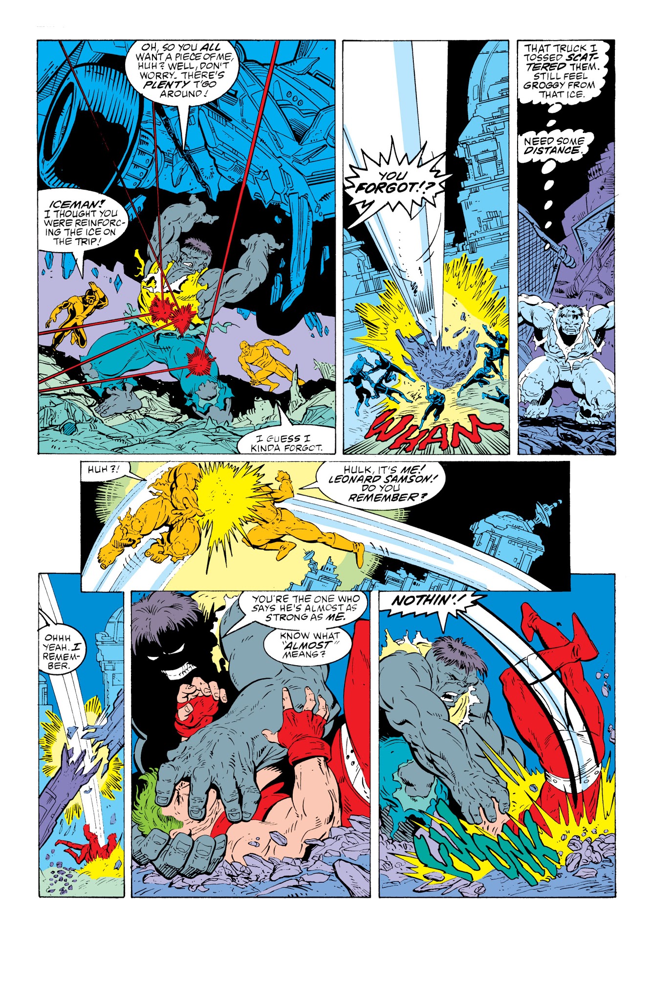 Read online Hulk Visionaries: Peter David comic -  Issue # TPB 1 - 153