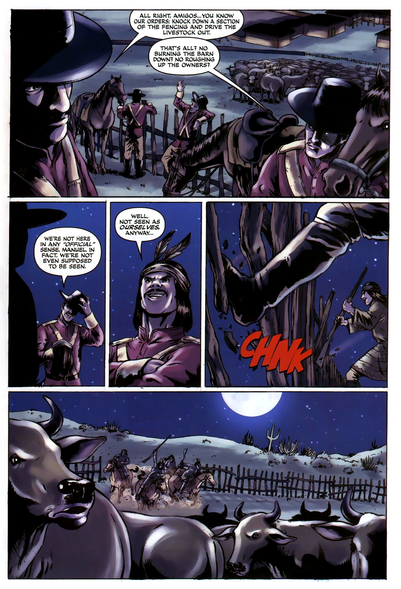 Read online Zorro (2008) comic -  Issue #9 - 14