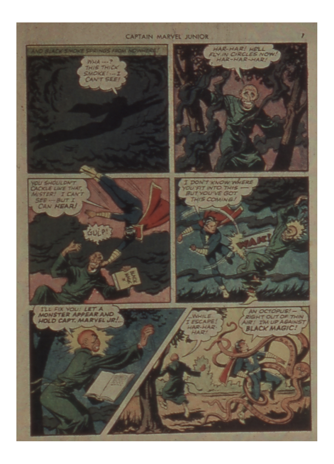 Read online Captain Marvel, Jr. comic -  Issue #4 - 8
