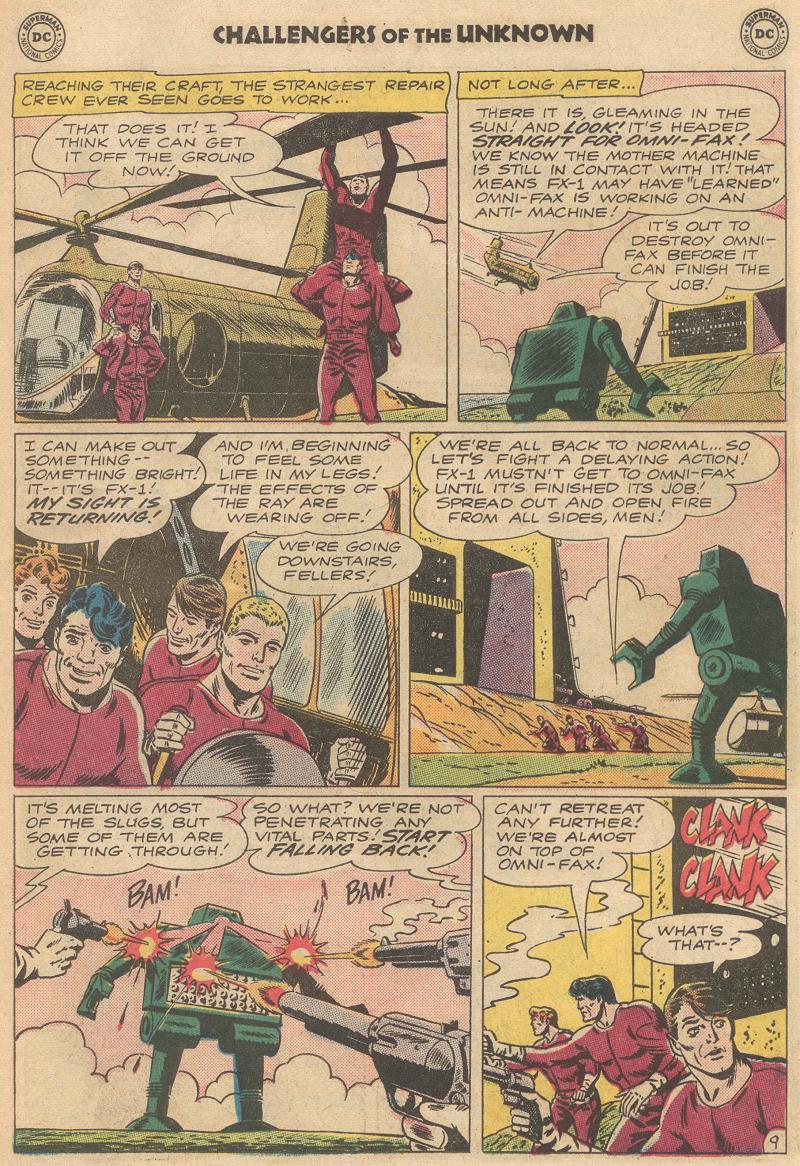Challengers of the Unknown (1958) Issue #28 #28 - English 11
