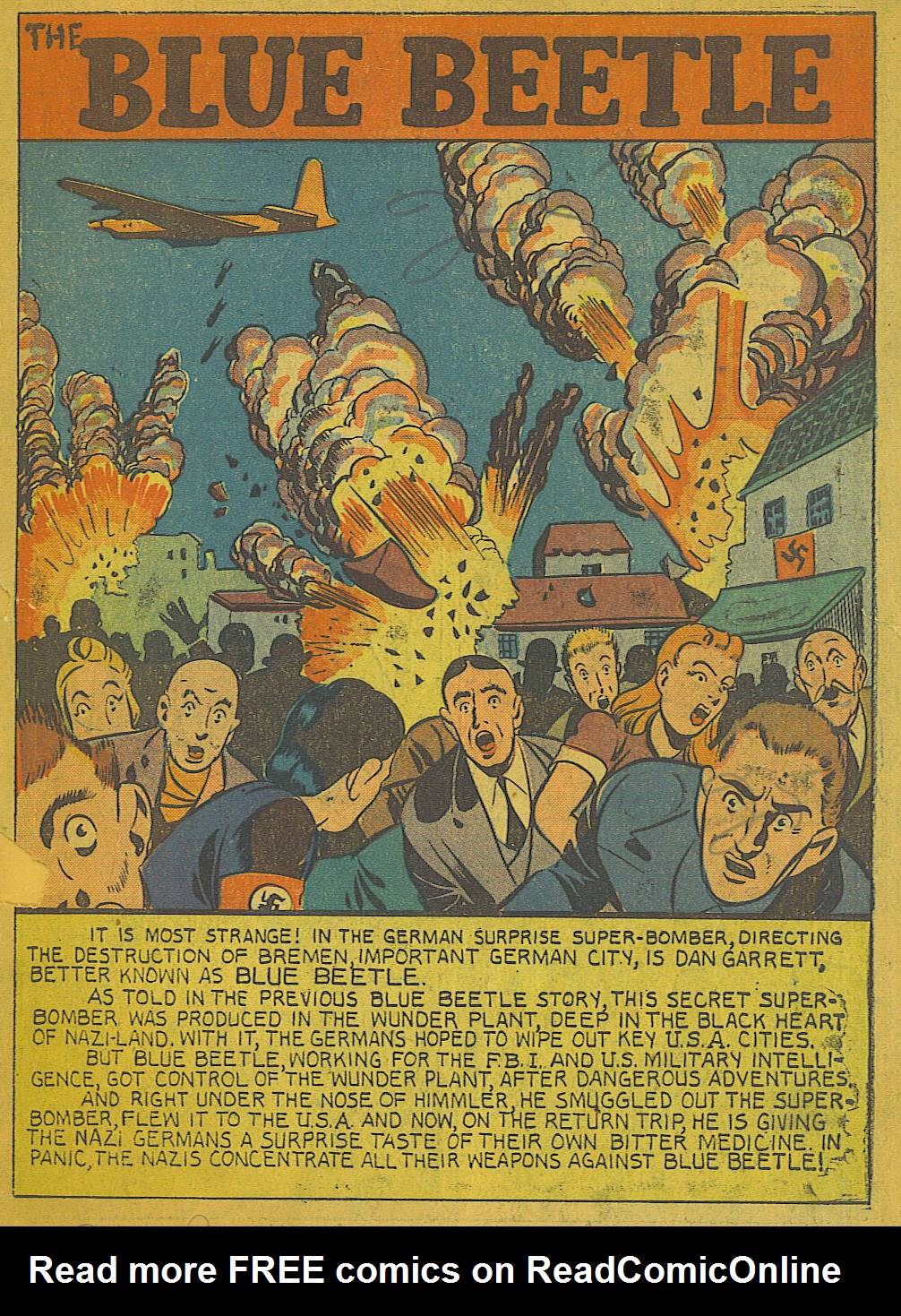 Read online The Blue Beetle comic -  Issue #29 - 2