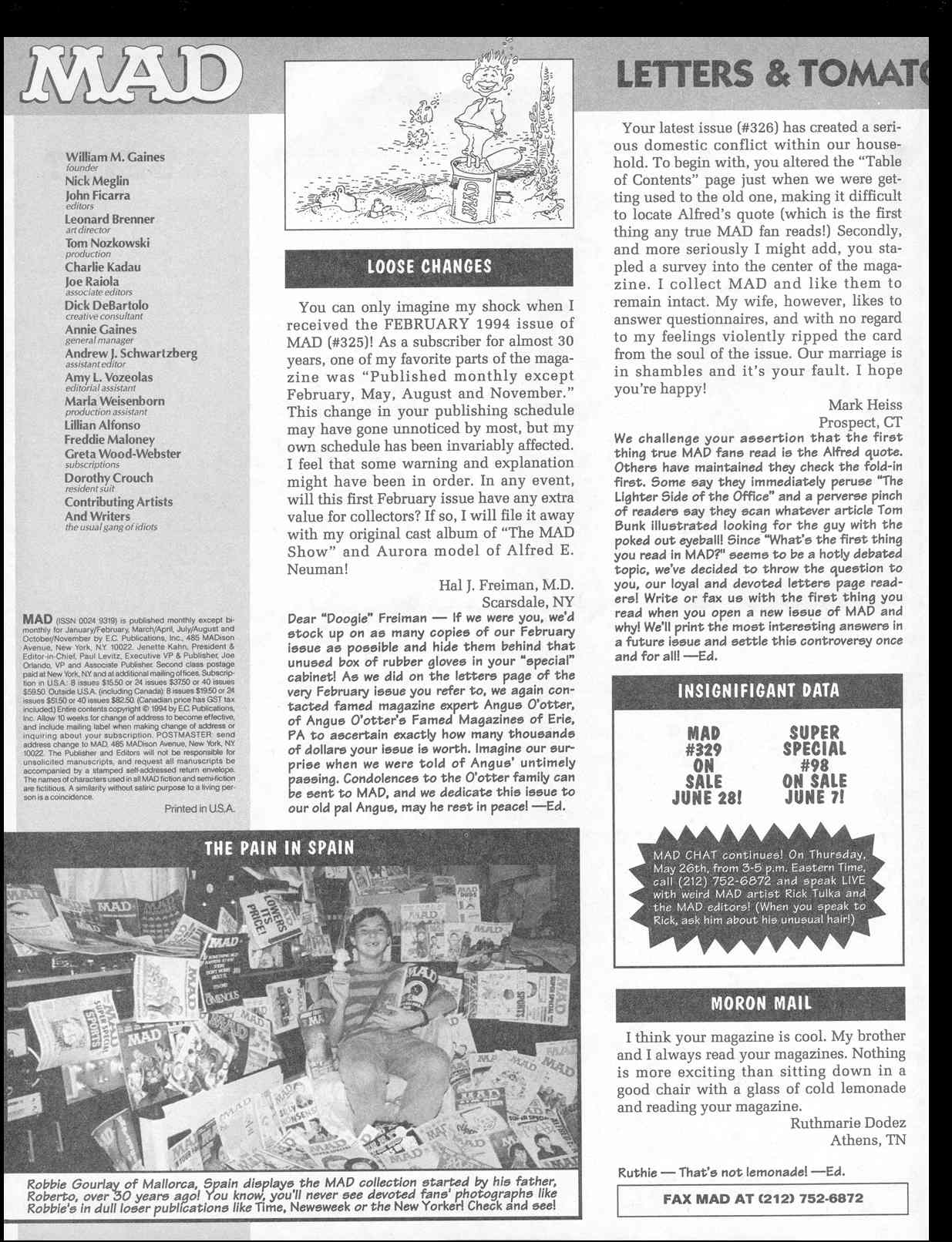 Read online MAD comic -  Issue #328 - 4