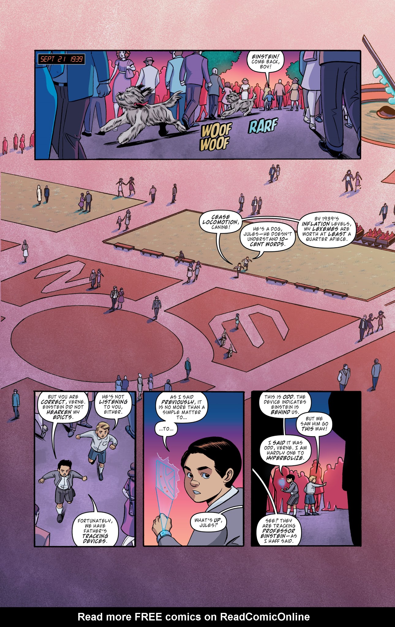 Read online Back to the Future: Tales from the Time Train comic -  Issue #4 - 5