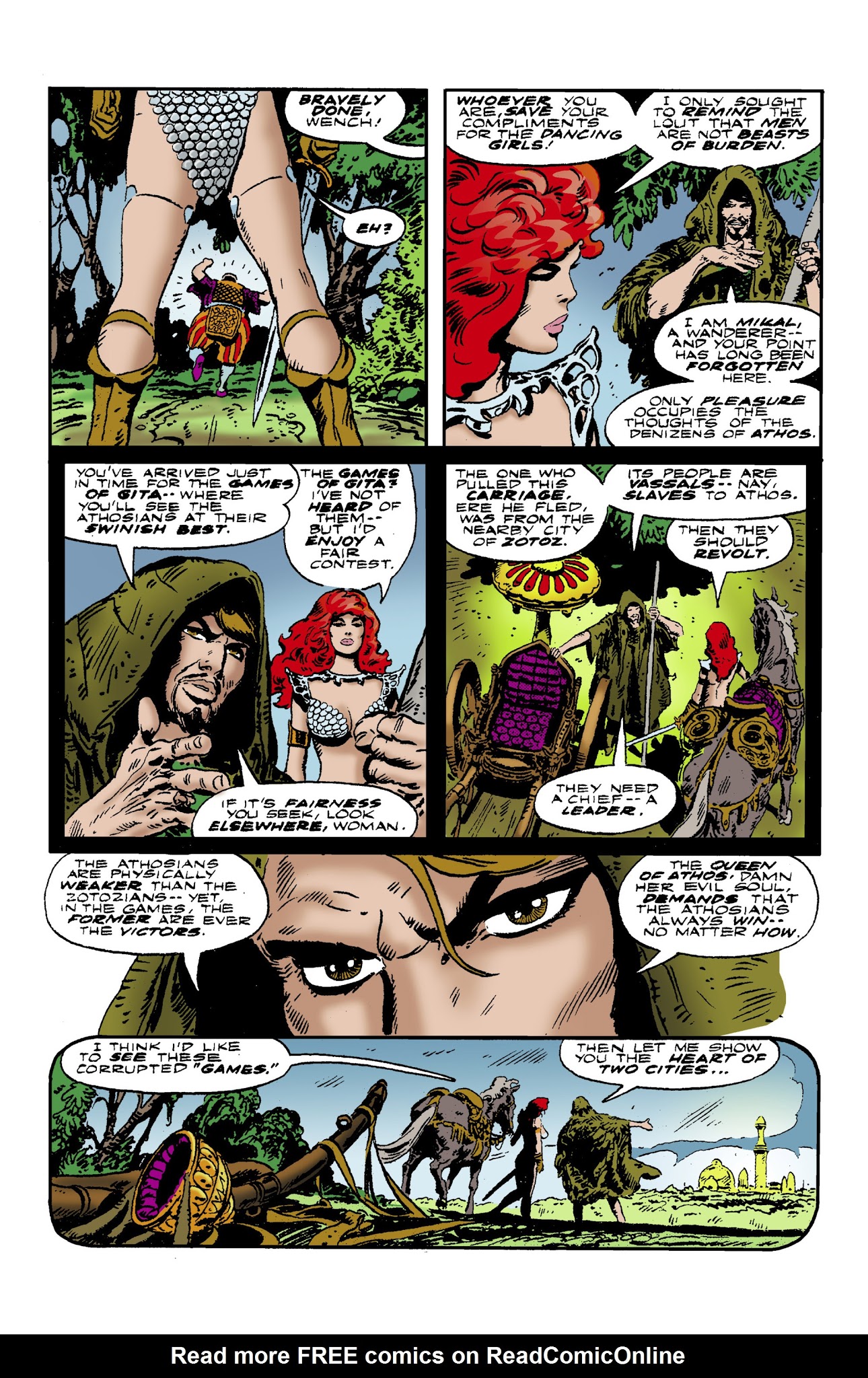 Read online The Adventures of Red Sonja comic -  Issue # TPB 2 - 45