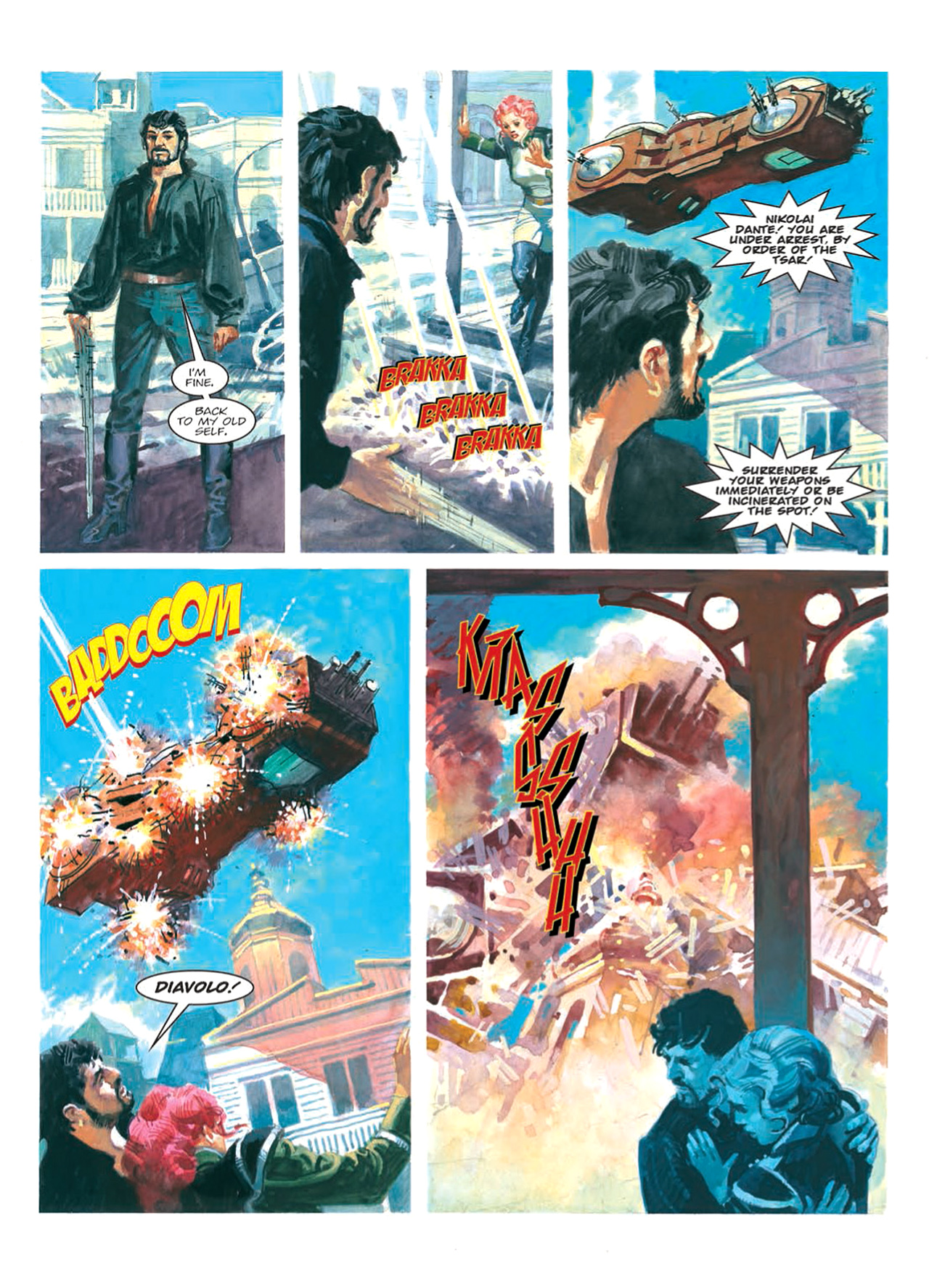 Read online Nikolai Dante comic -  Issue # TPB 9 - 118