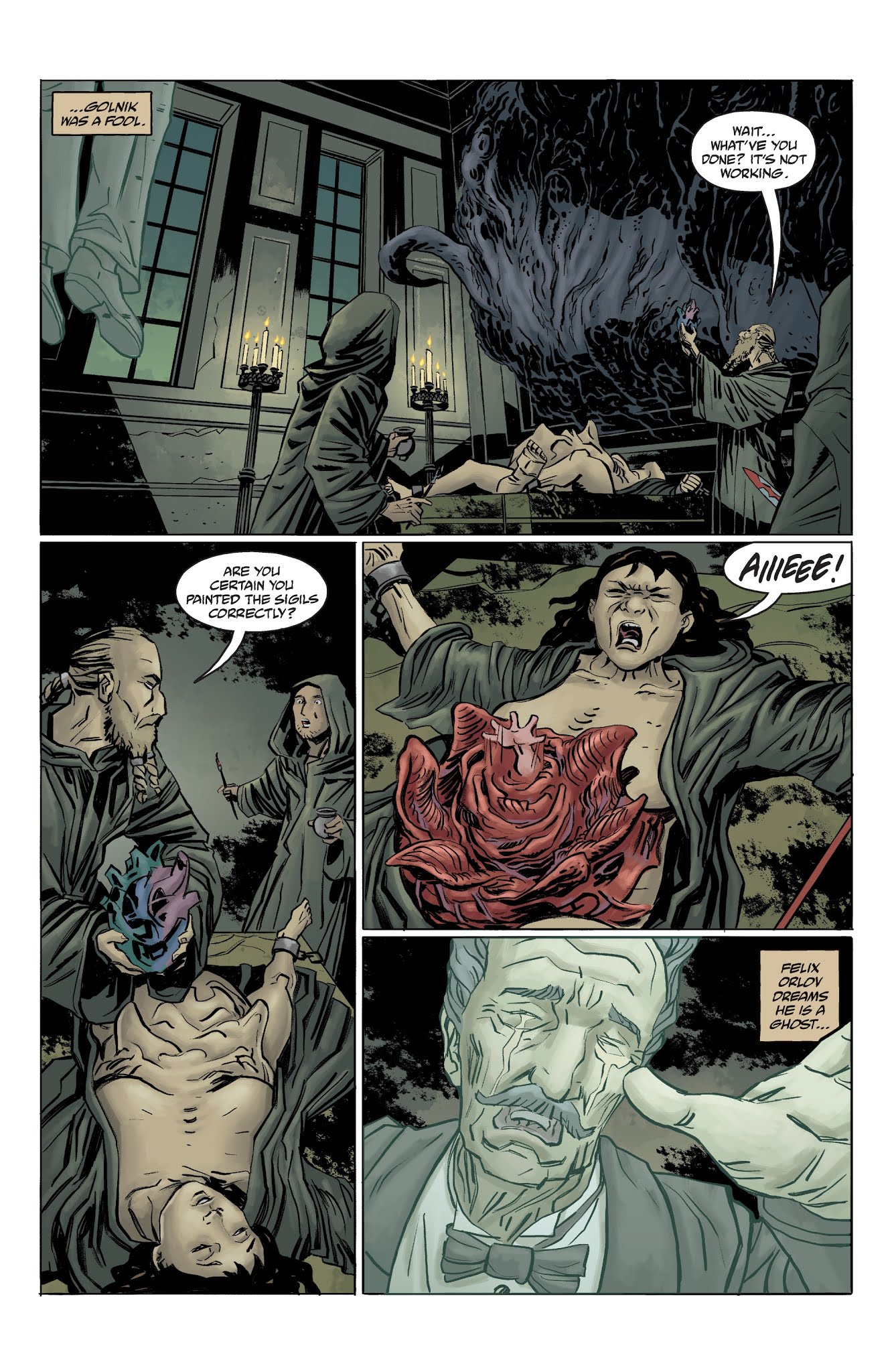 Read online Joe Golem: The Drowning City comic -  Issue #1 - 5
