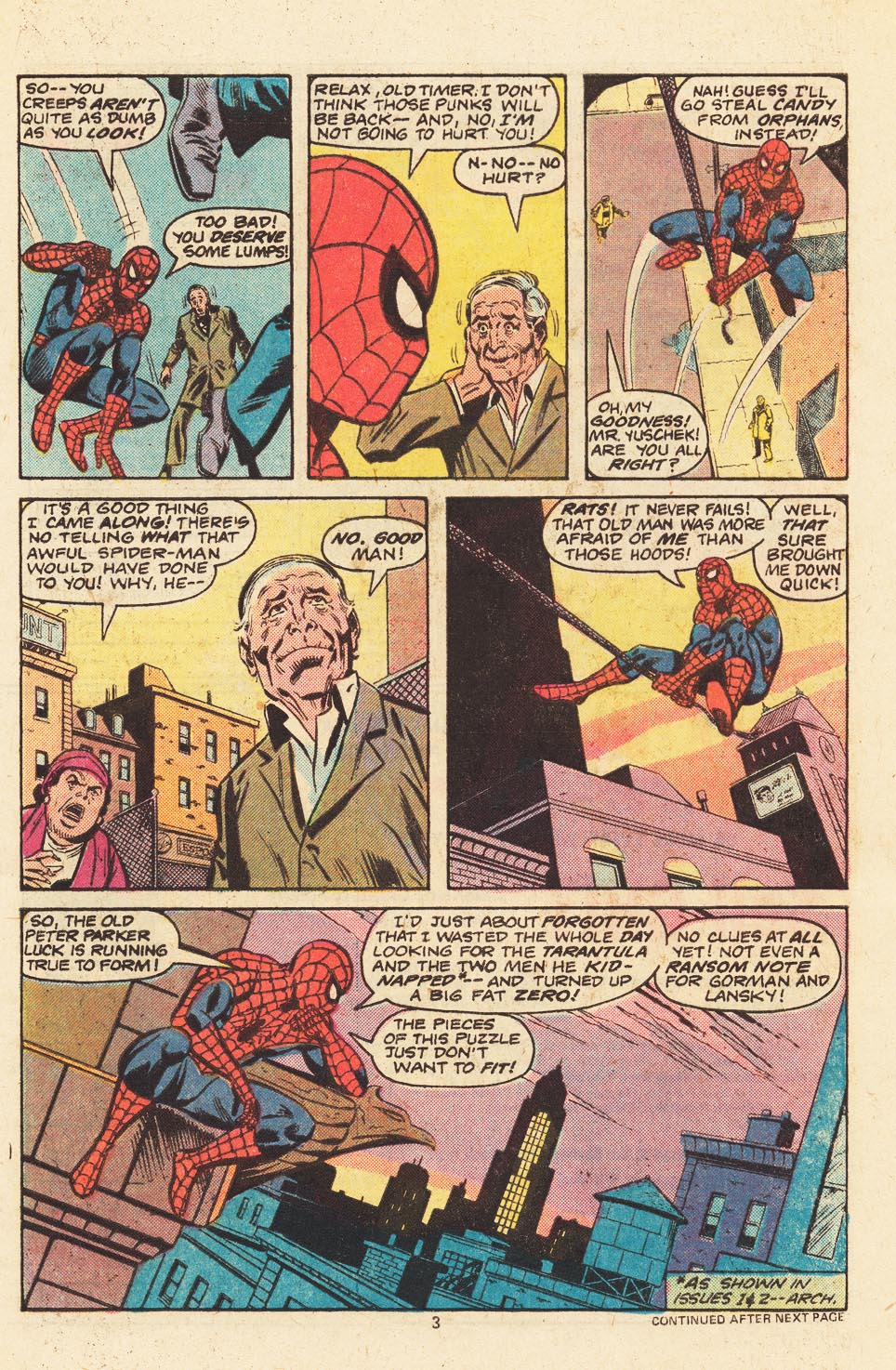 Read online The Spectacular Spider-Man (1976) comic -  Issue #3 - 4