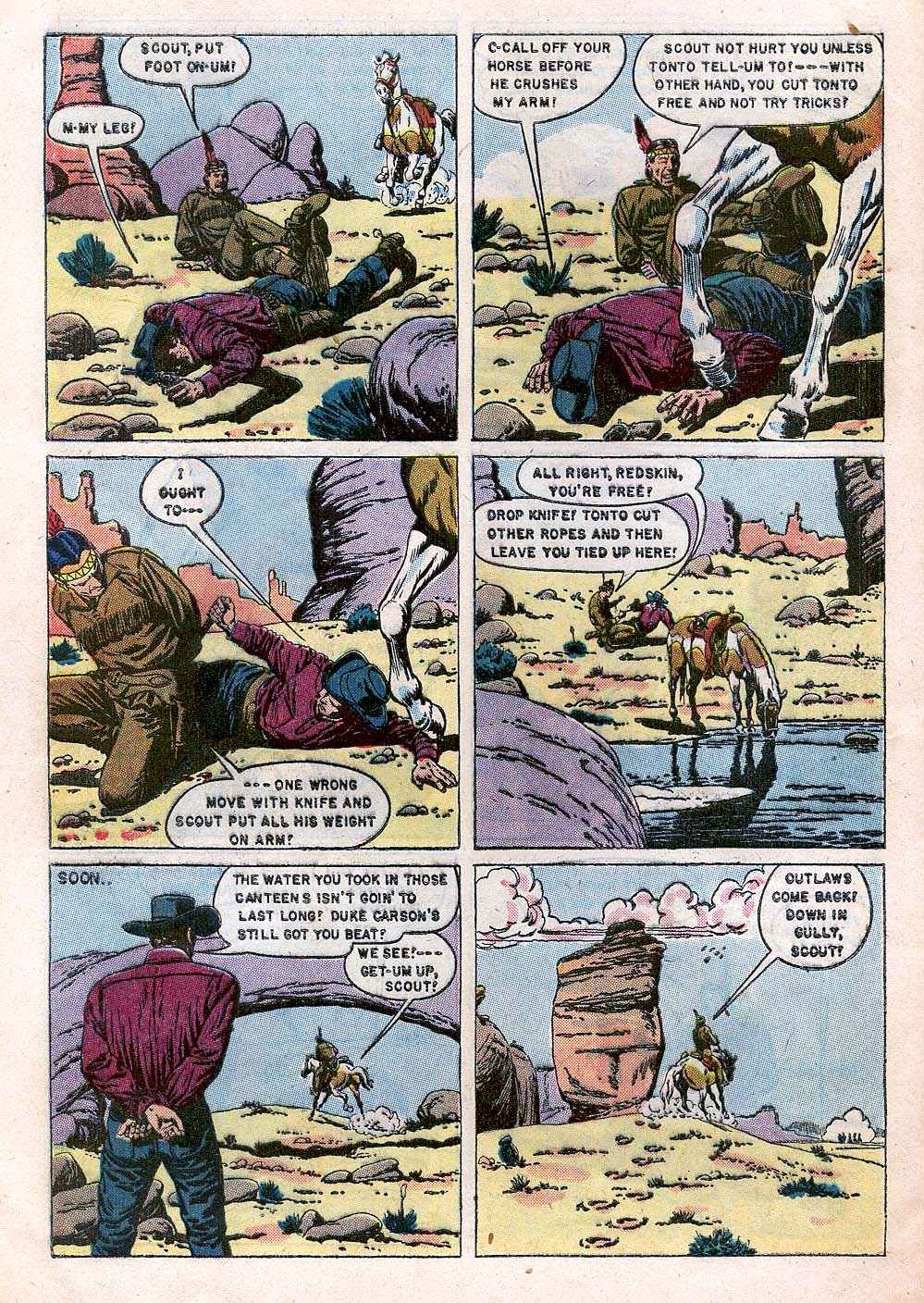 Read online Lone Ranger's Companion Tonto comic -  Issue #13 - 28