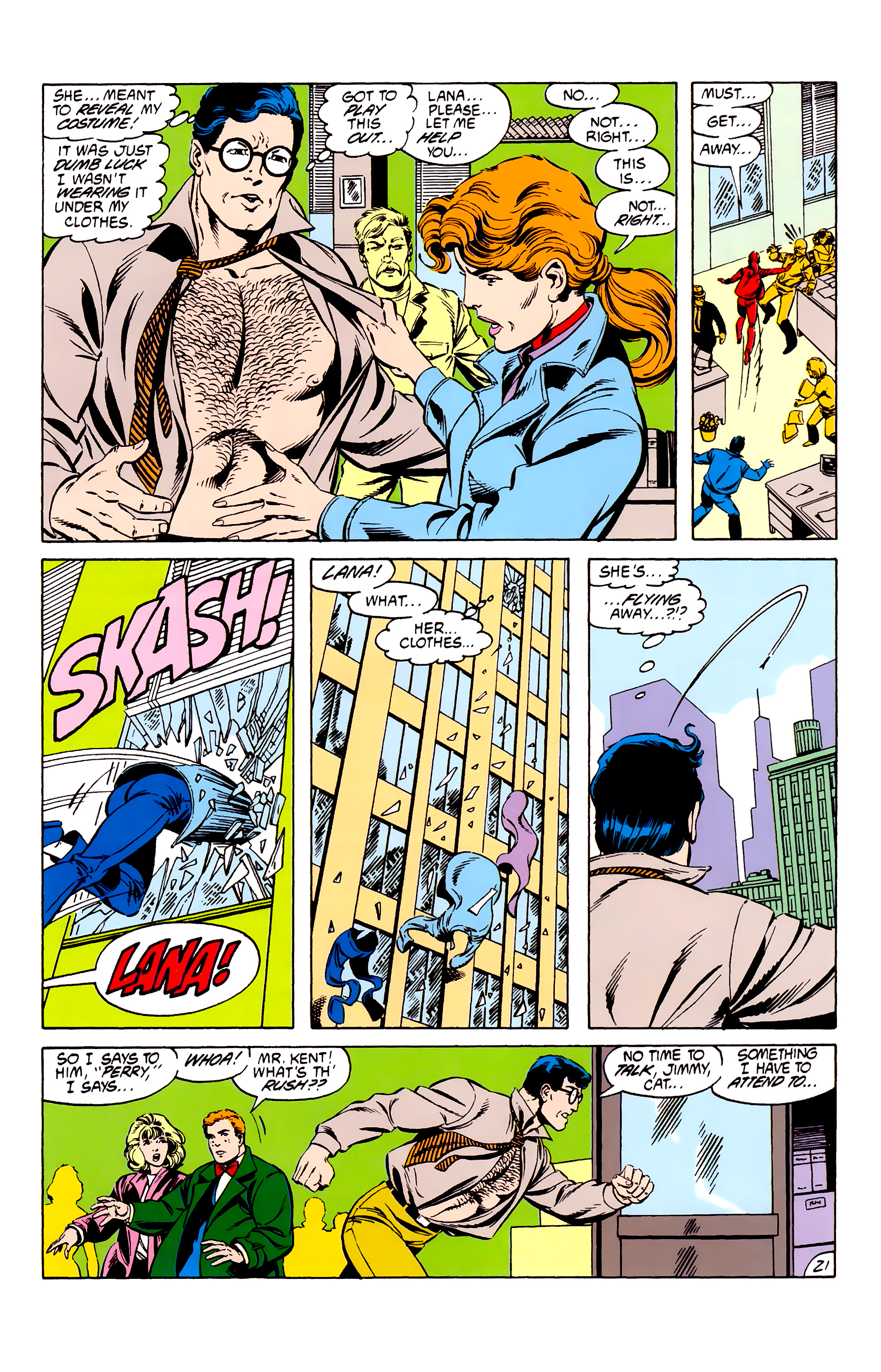 Read online Superman (1987) comic -  Issue #13 - 21