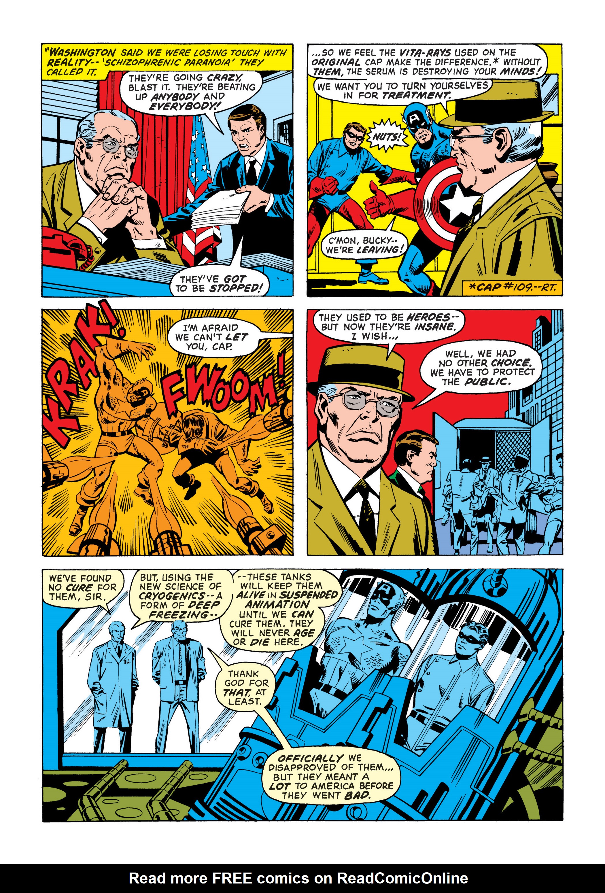 Read online Marvel Masterworks: Captain America comic -  Issue # TPB 7 (Part 2) - 55