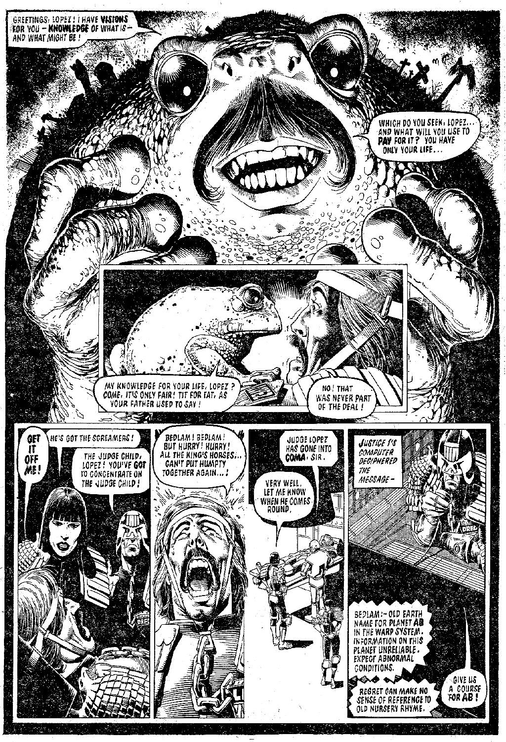 Read online Judge Dredd Epics comic -  Issue # TPB The Judge Child Quest - 87
