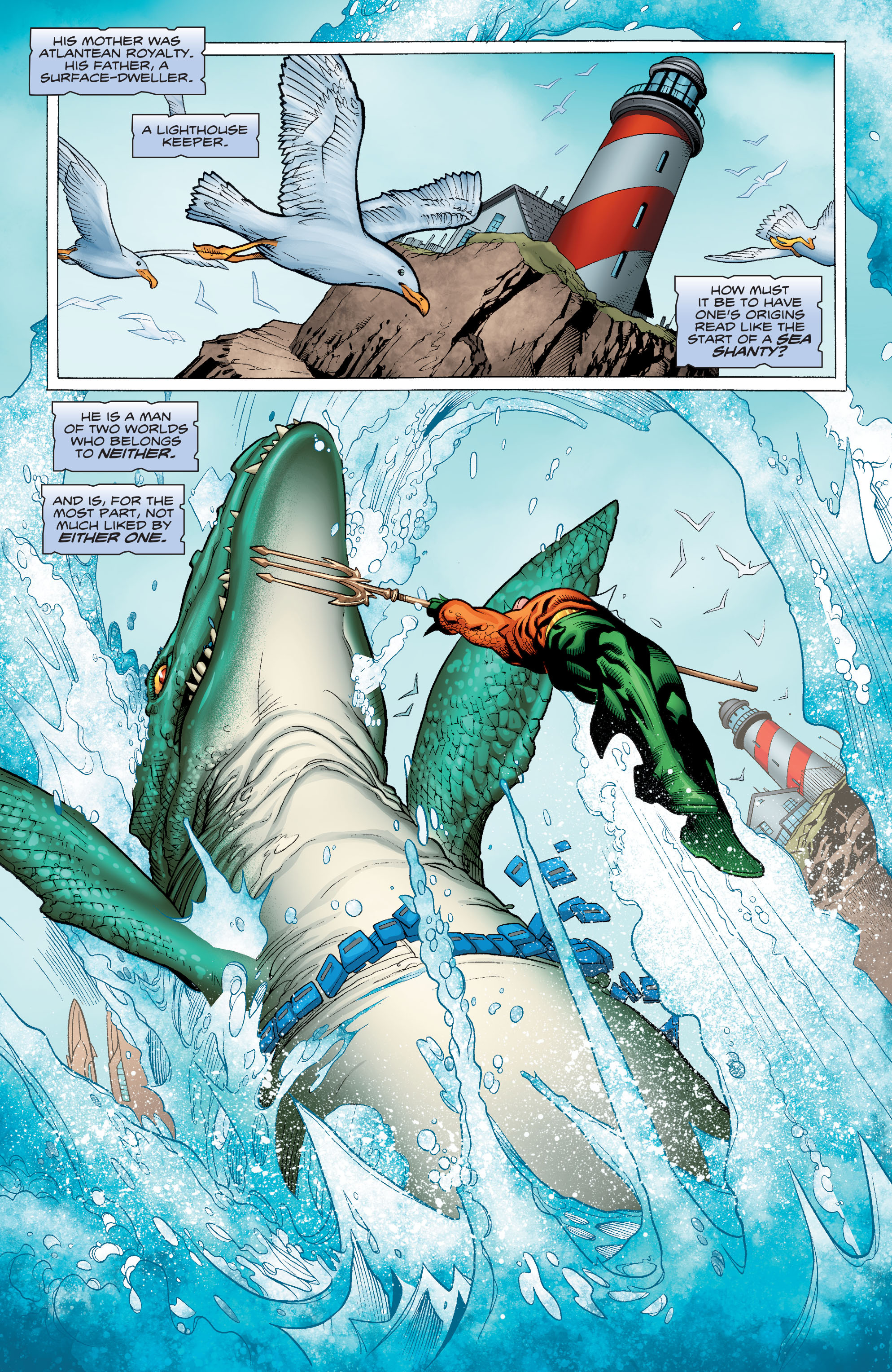 Read online Aquaman: Rebirth comic -  Issue #Aquaman: Rebirth Full - 14