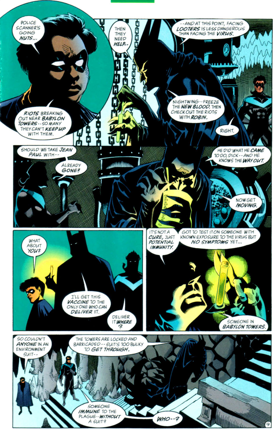 Read online Batman: Contagion comic -  Issue #6 - 11