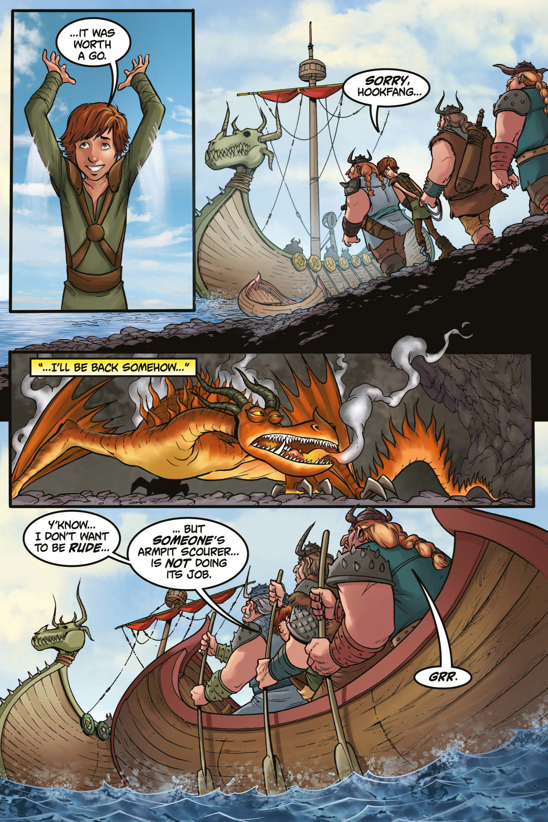 Read online DreamWorks Dragons: Riders of Berk comic -  Issue #1 - 41