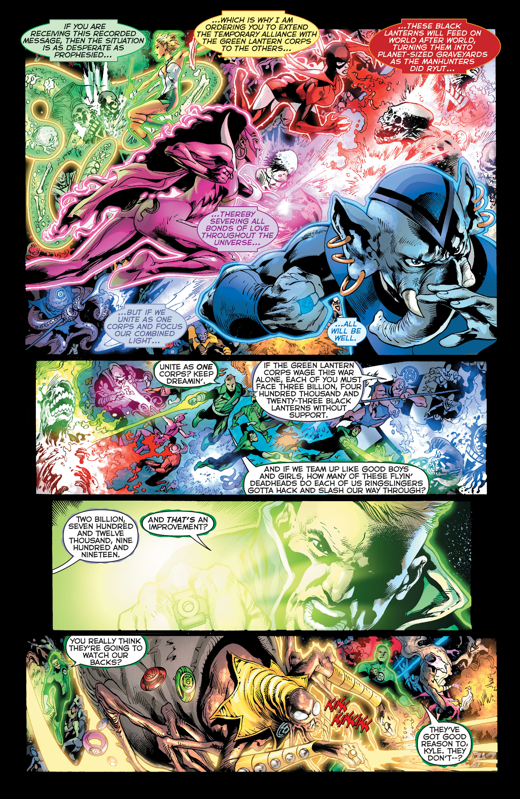 Read online Blackest Night Saga (DC Essential Edition) comic -  Issue # TPB (Part 3) - 22