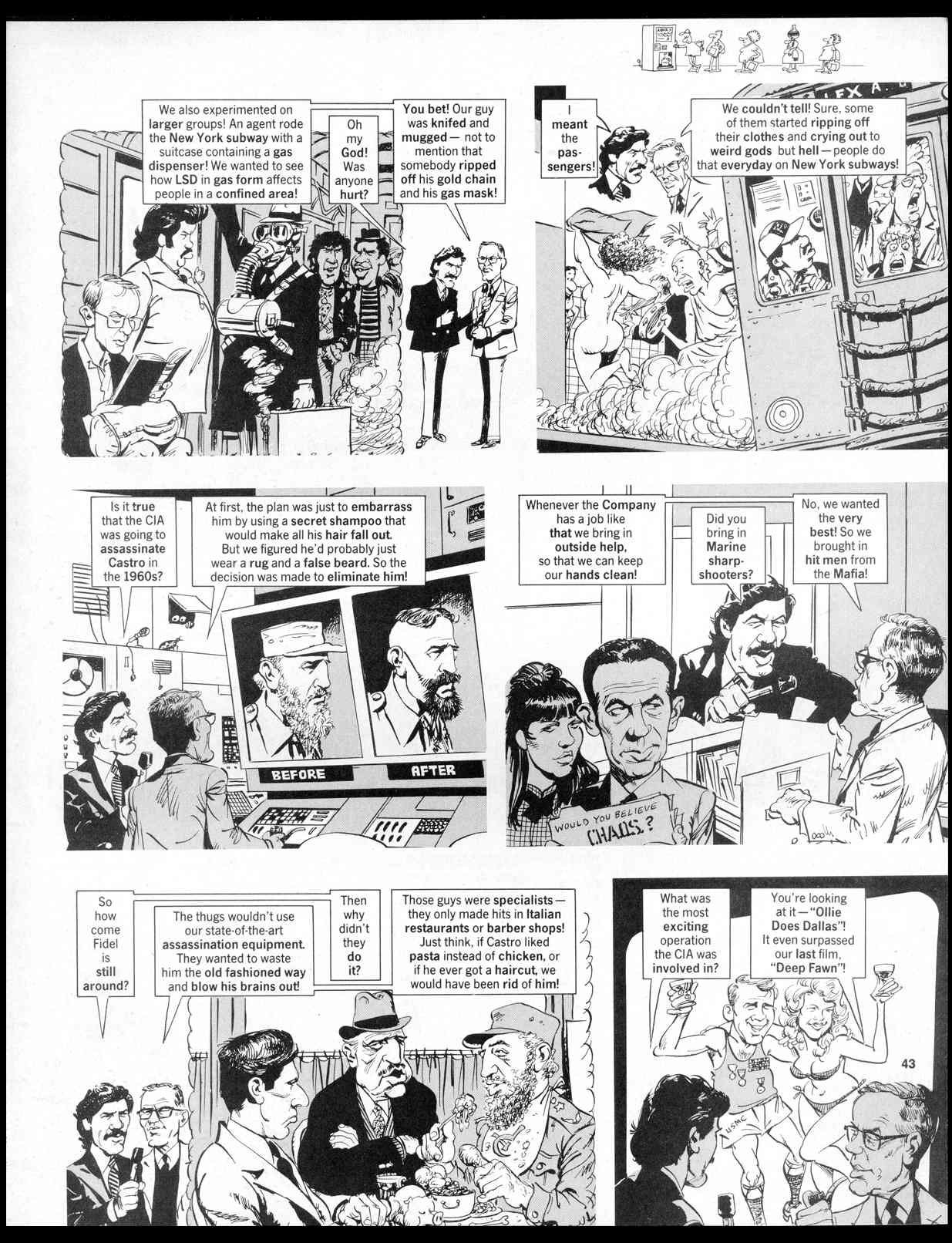 Read online MAD comic -  Issue #282 - 45