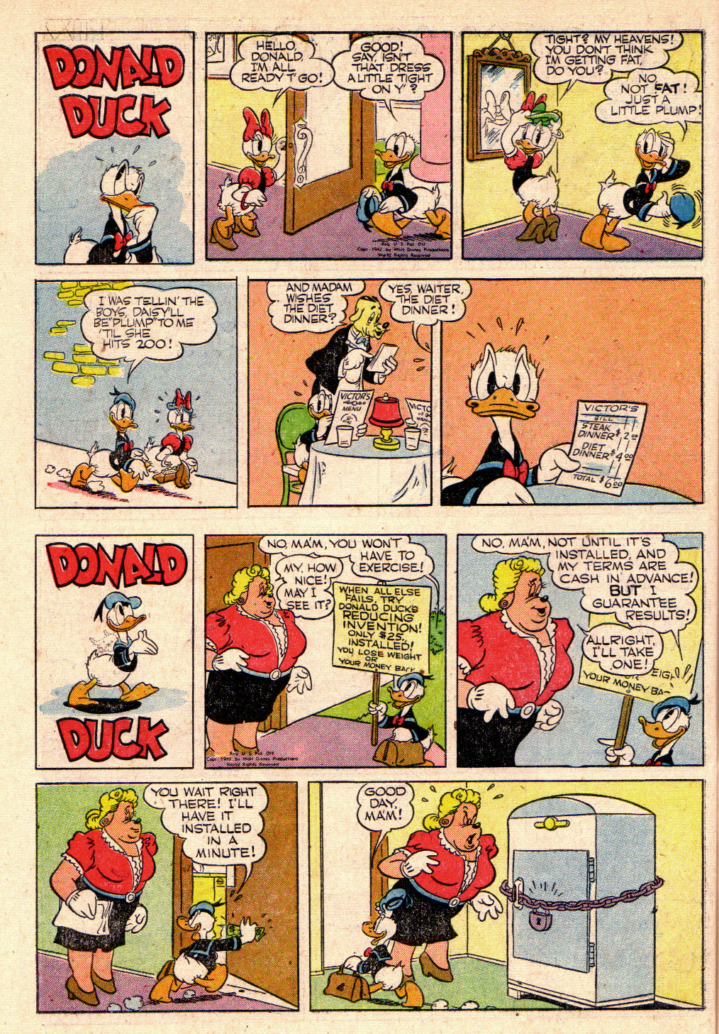 Read online Walt Disney's Comics and Stories comic -  Issue #84 - 44